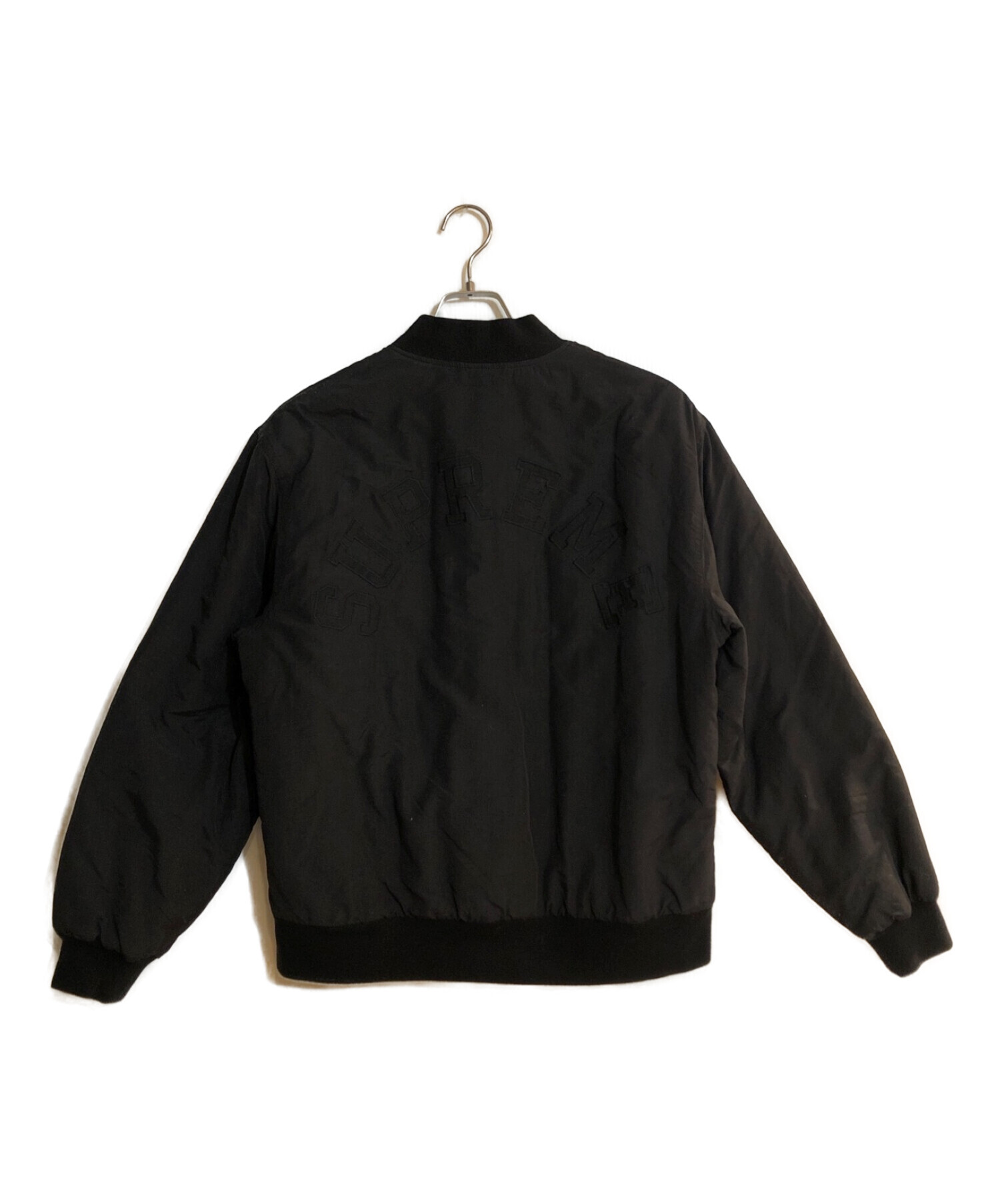 Supreme champion color blocked jacket black sale