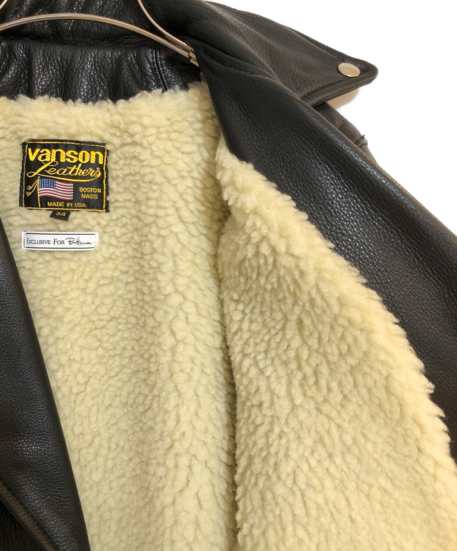 中古・古着通販】VANSON (バンソン) Ron Herman (ロンハーマン) C2