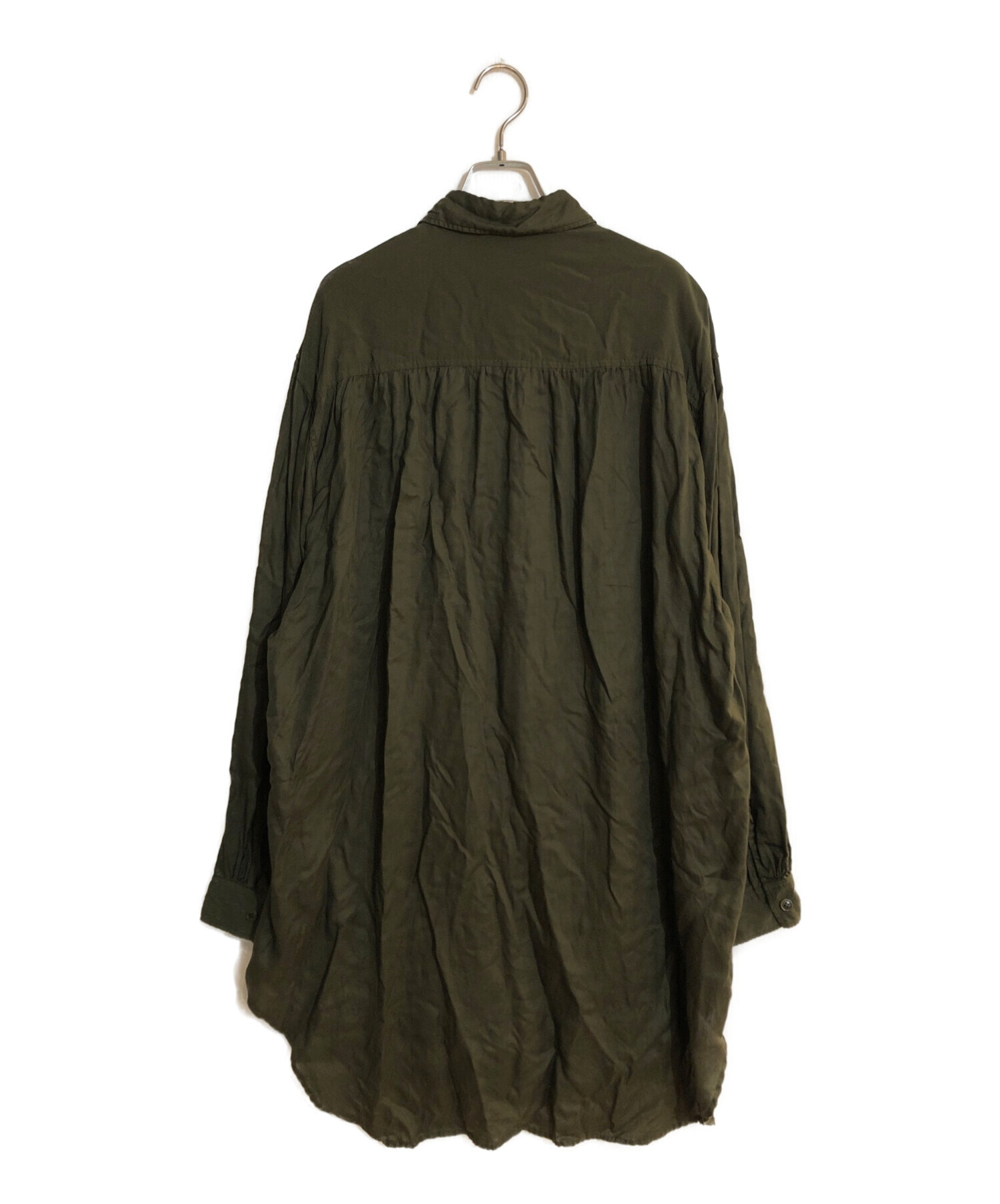 中古・古着通販】YOHJI YAMAMOTO (ヨウジヤマモト) ロングシャツ