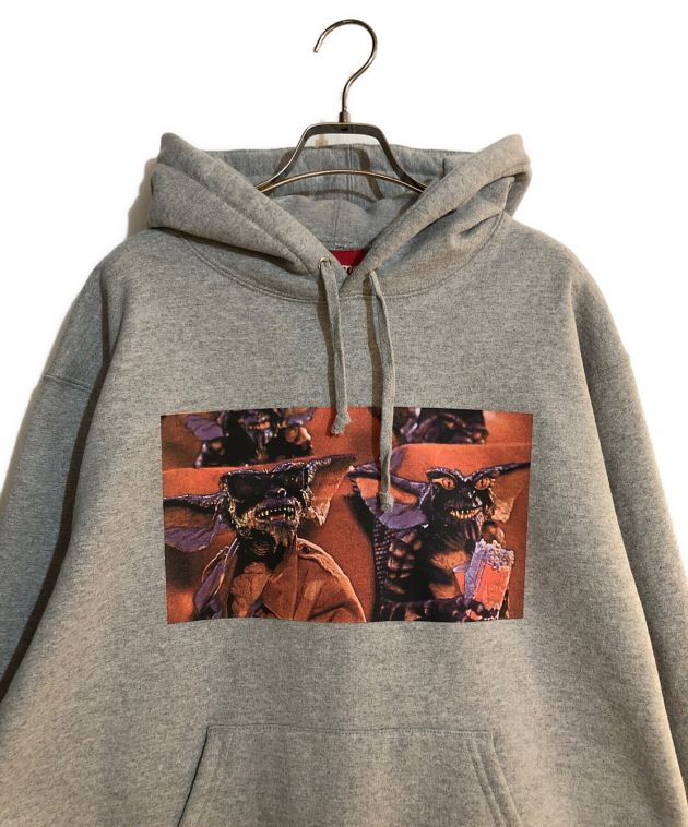 SUPREME (シュプリーム) Gremlins Hooded Sweatshirt/グレムリン フーディ スウェットシャツ グレー サイズ:M