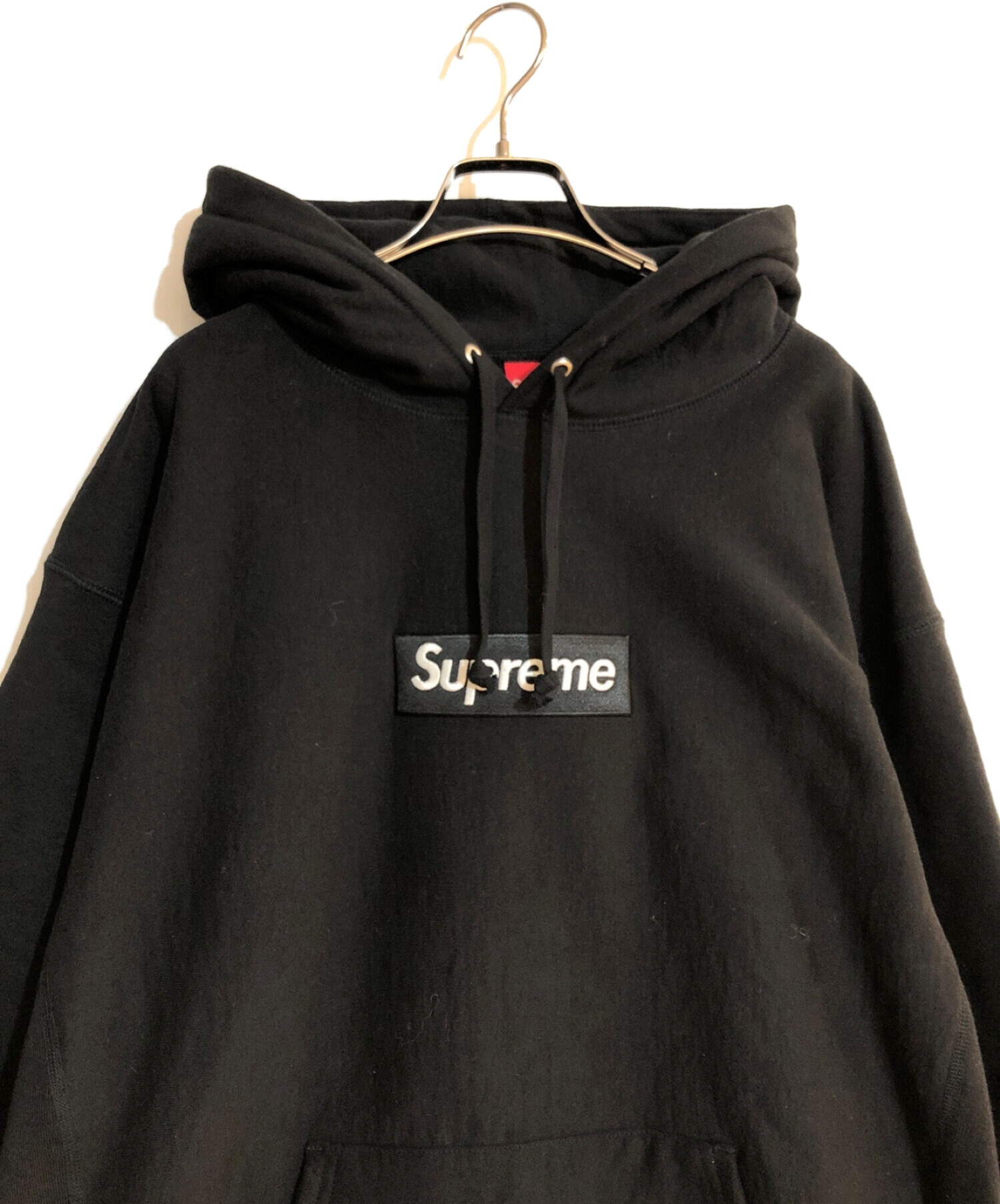 SUPREME (シュプリーム) 21AW Box Logo Hooded Sweatshirt/ボックスロゴフーディスウェットシャツ ブラック  サイズ:XL