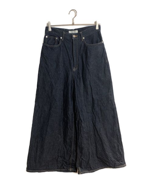 【中古・古着通販】beautiful people (ビューティフルピープル) left hand twill work wide pants /レフトハンドツウィルワークワイドパンツ インディゴ サイズ:SIZE 38｜ブランド・古着通販 トレファク公式【TREFAC  FASHION】スマホサイト