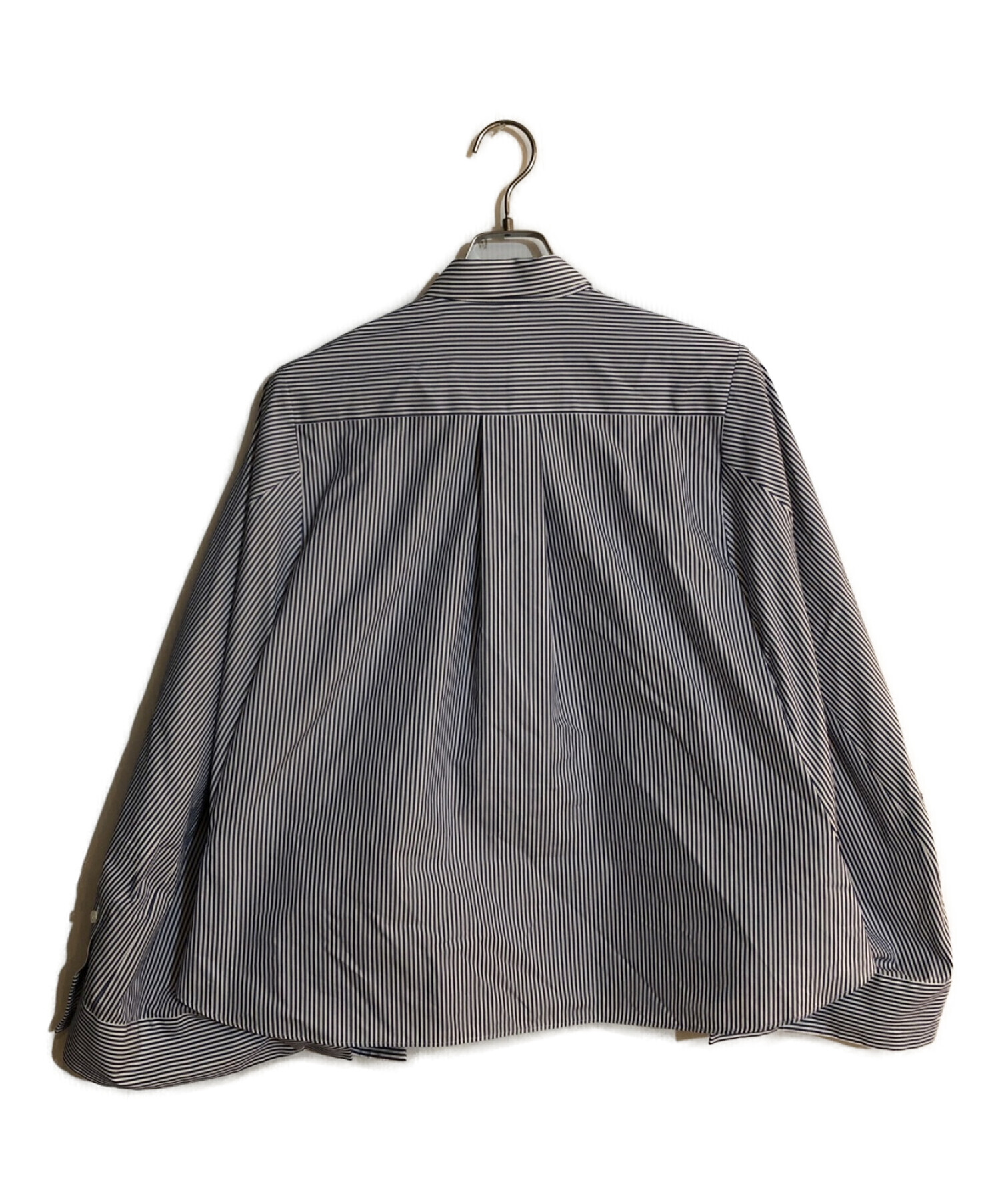 sacai サカイ Cotton Poplin Cape ケープ風シャツブラウス - トップス