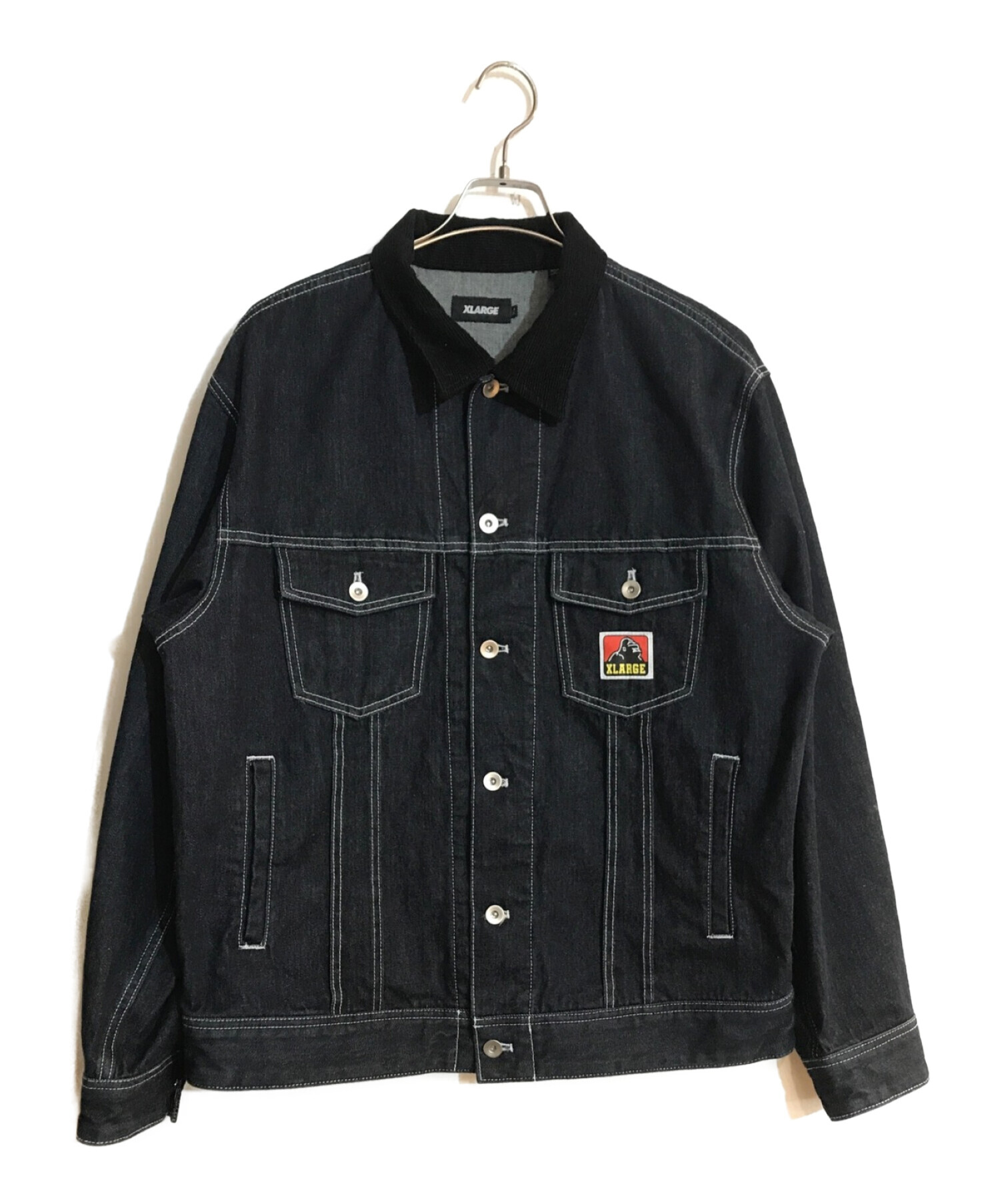 中古・古着通販】X-LARGE (エクストララージ) PATCHED TRUCKER JACKET