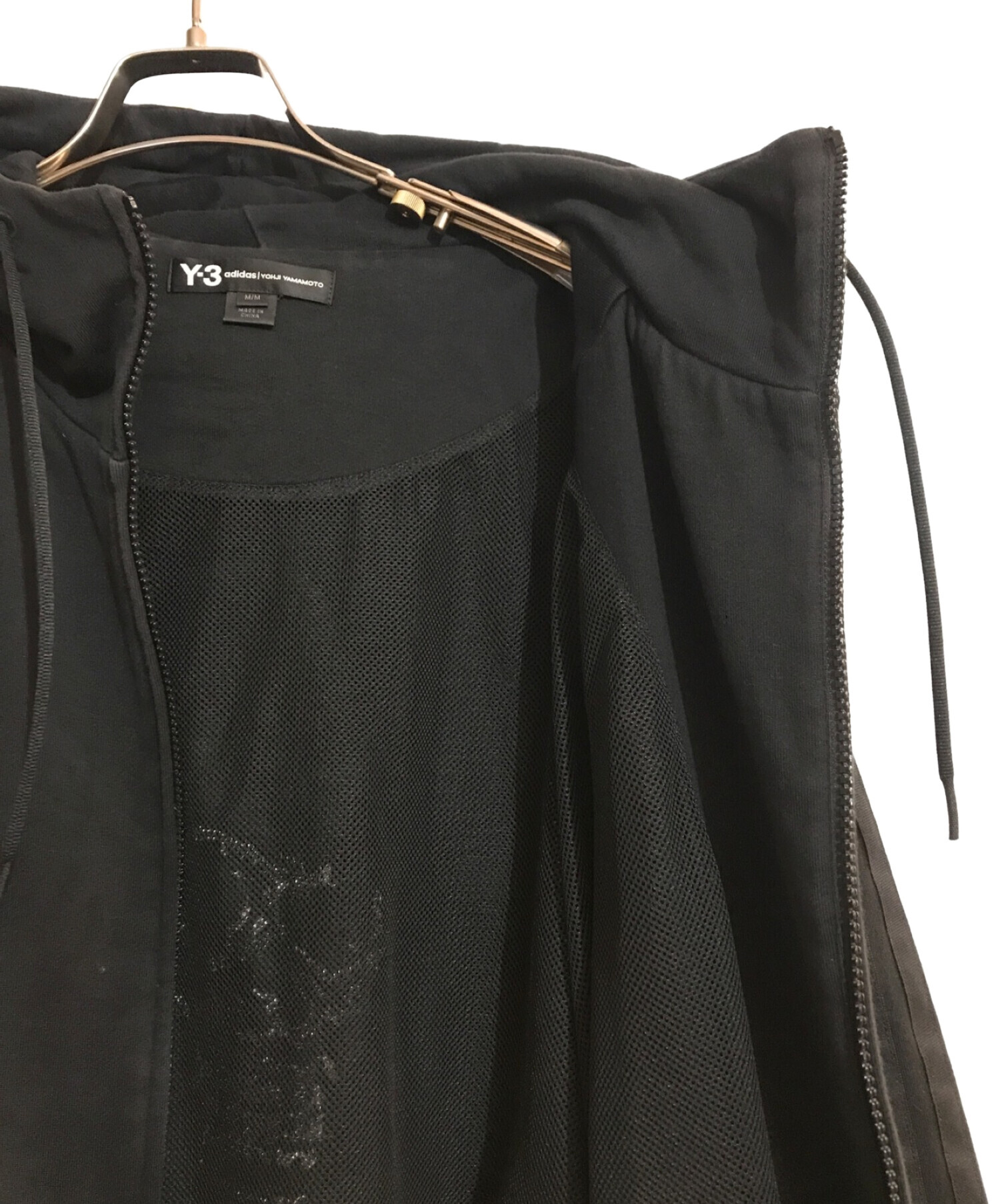 Y-3 (ワイスリー) YOHJI SKULL HOODIE/スカル スウェット パーカー ブラック サイズ:M