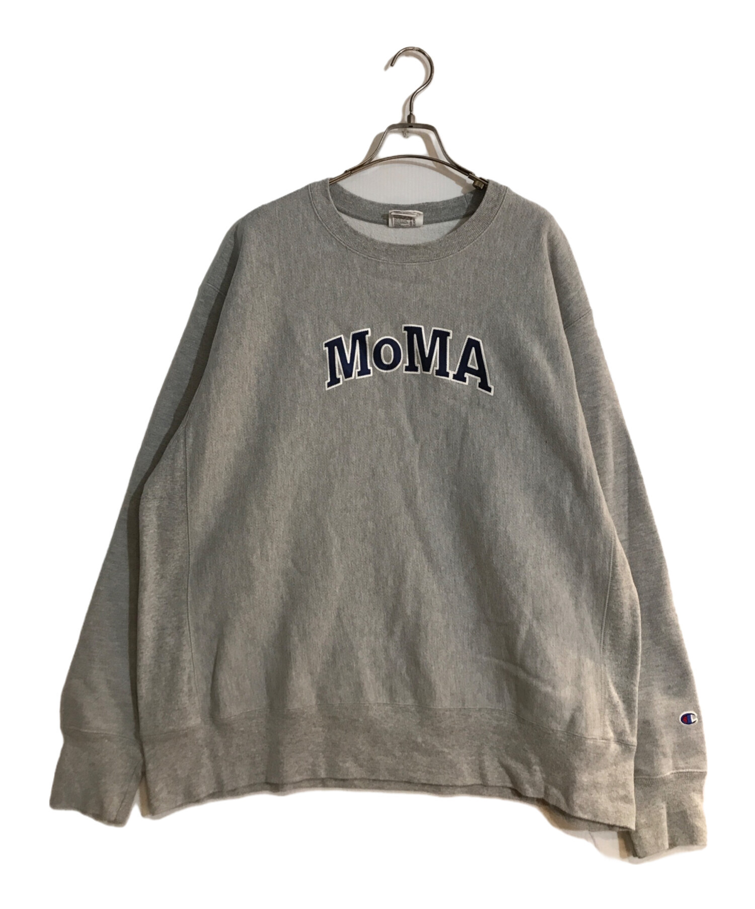 中古・古着通販】Champion (チャンピオン) MoMA (モマ) コラボリバースウィーブスウェット ホワイト サイズ:XL｜ブランド・古着通販  トレファク公式【TREFAC FASHION】スマホサイト