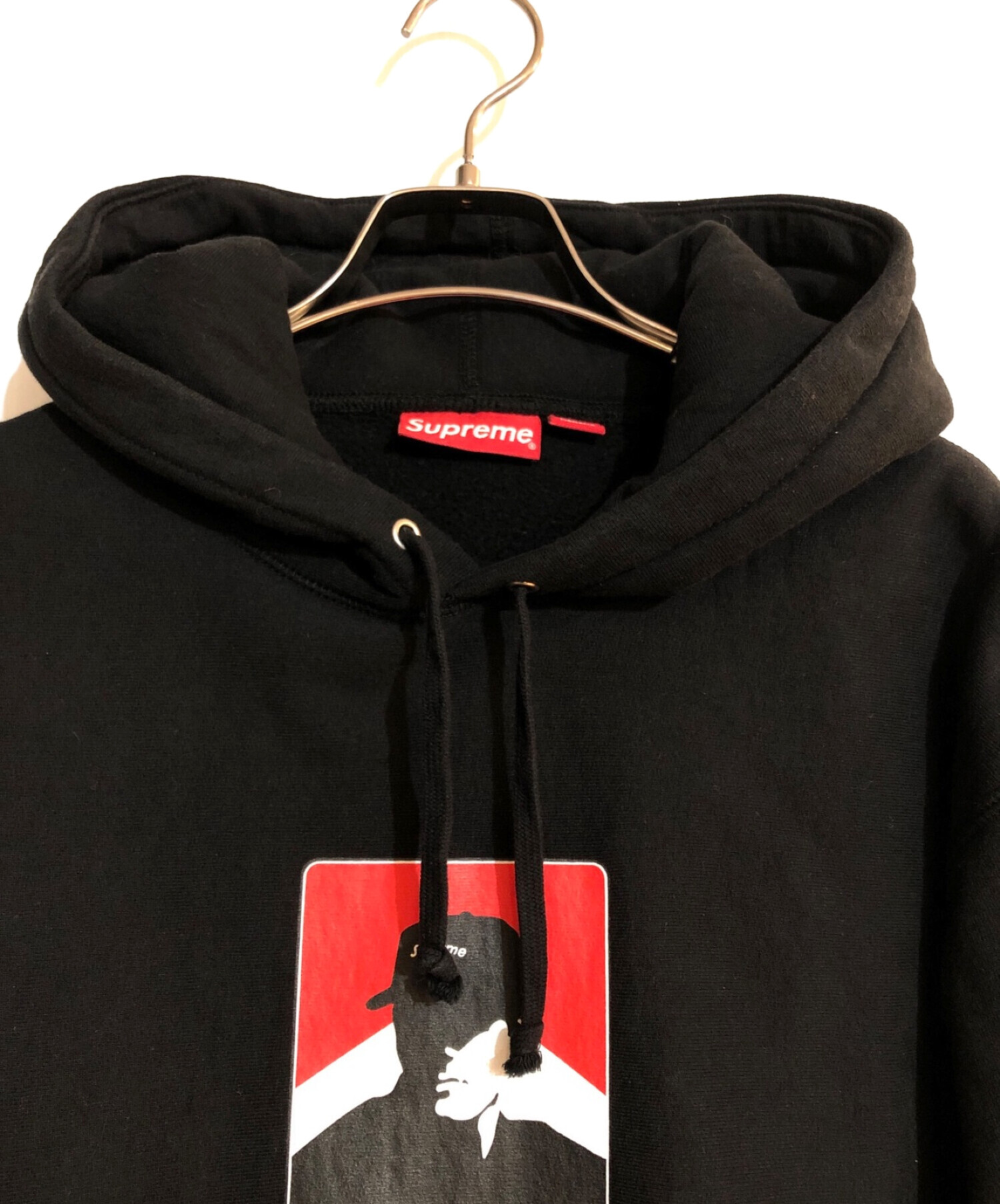 Supreme (シュプリーム) 20AW Portrait Hooded Sweatshirt/ポートレート スウェット パーカー ブラック  サイズ:M