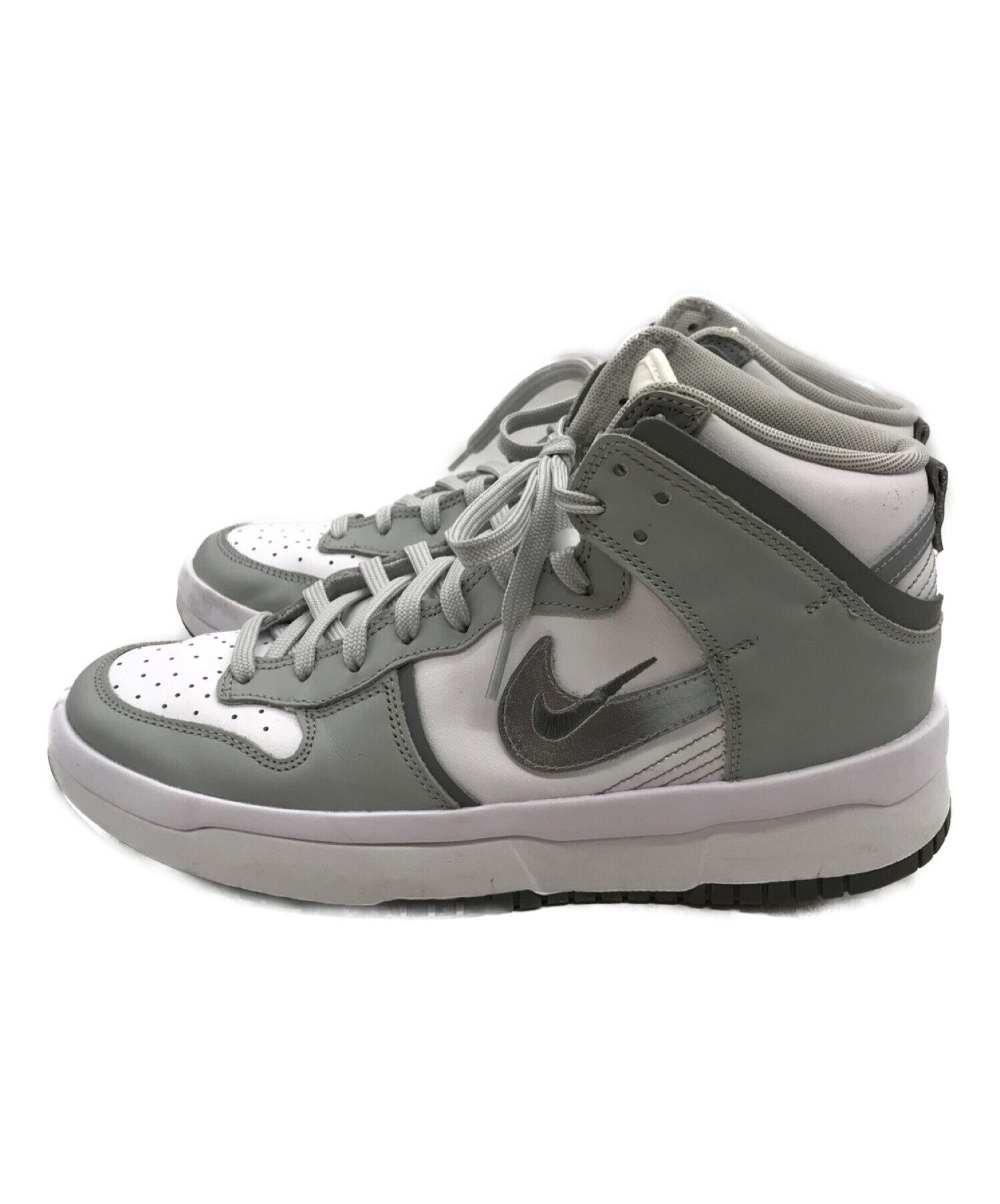 NIKE (ナイキ) WMNS Dunk High UP/ダンク ハイ アップ グレー サイズ:27cm