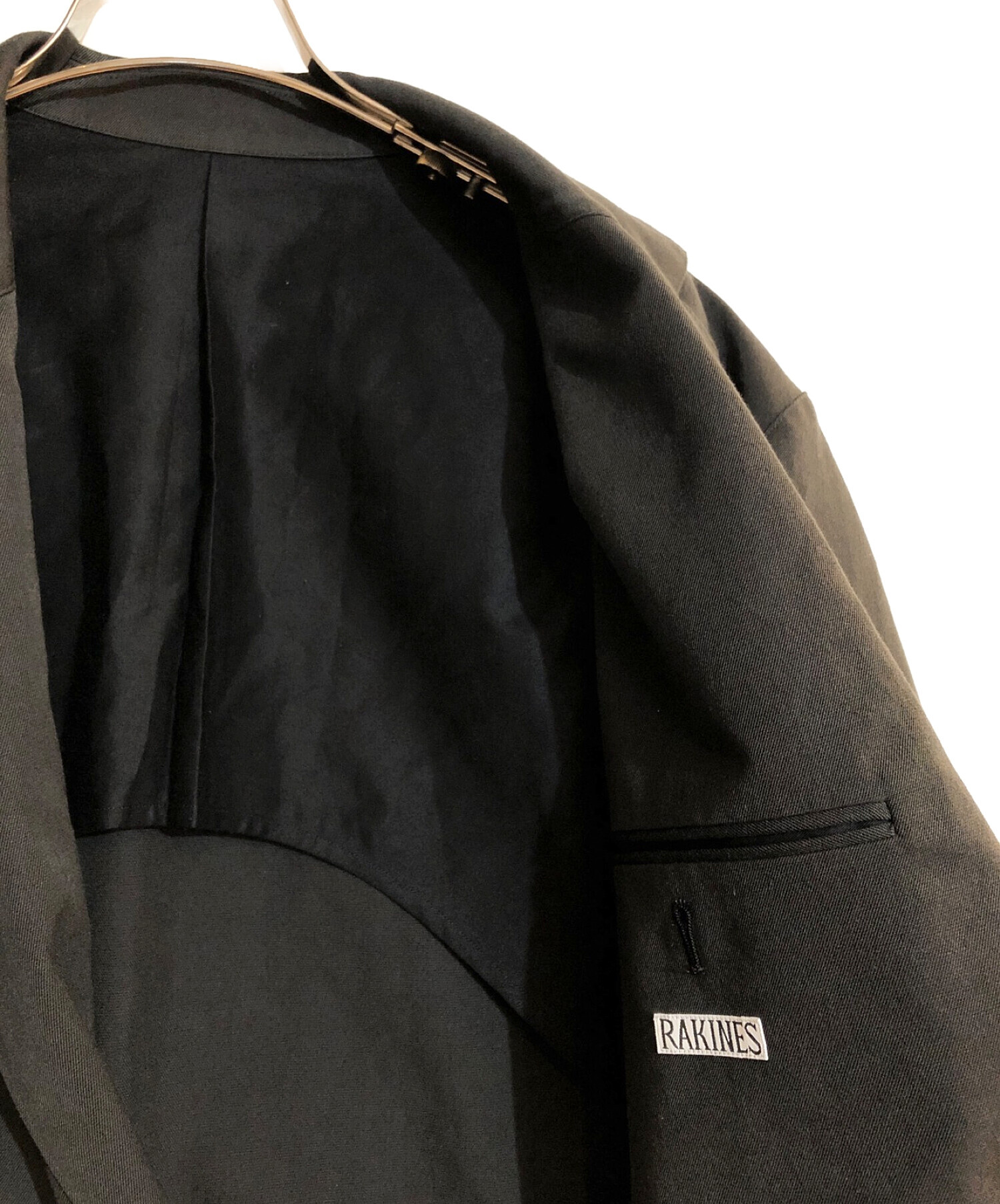 RAKINES (ラキネス) Post-work Twill / Days jacket ブラック サイズ:2 未使用品