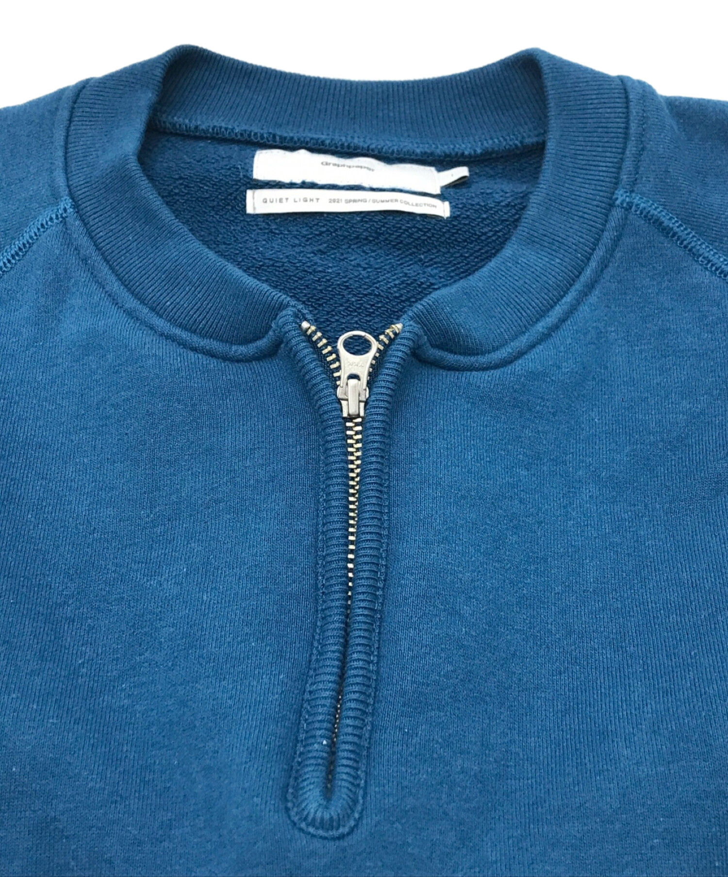 中古・古着通販】Graphpaper (グラフペーパー) LOOPWHEELER for GP Half-Zip Sweat/ハーフジップスウェット  ブルー サイズ:1｜ブランド・古着通販 トレファク公式【TREFAC FASHION】スマホサイト