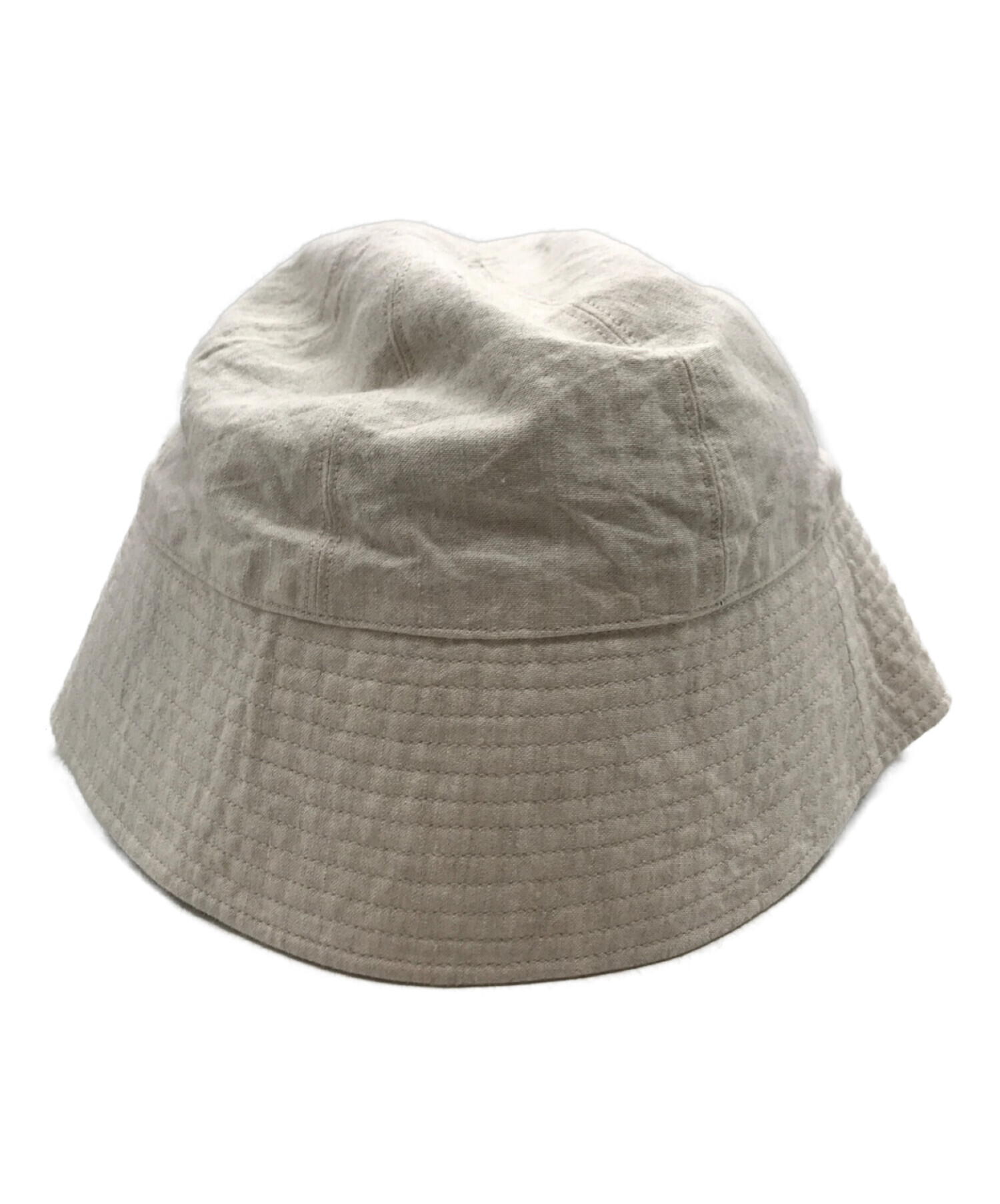 KIJIMA TAKAYUKI PAPER LINEN SAILOR HAT - 帽子