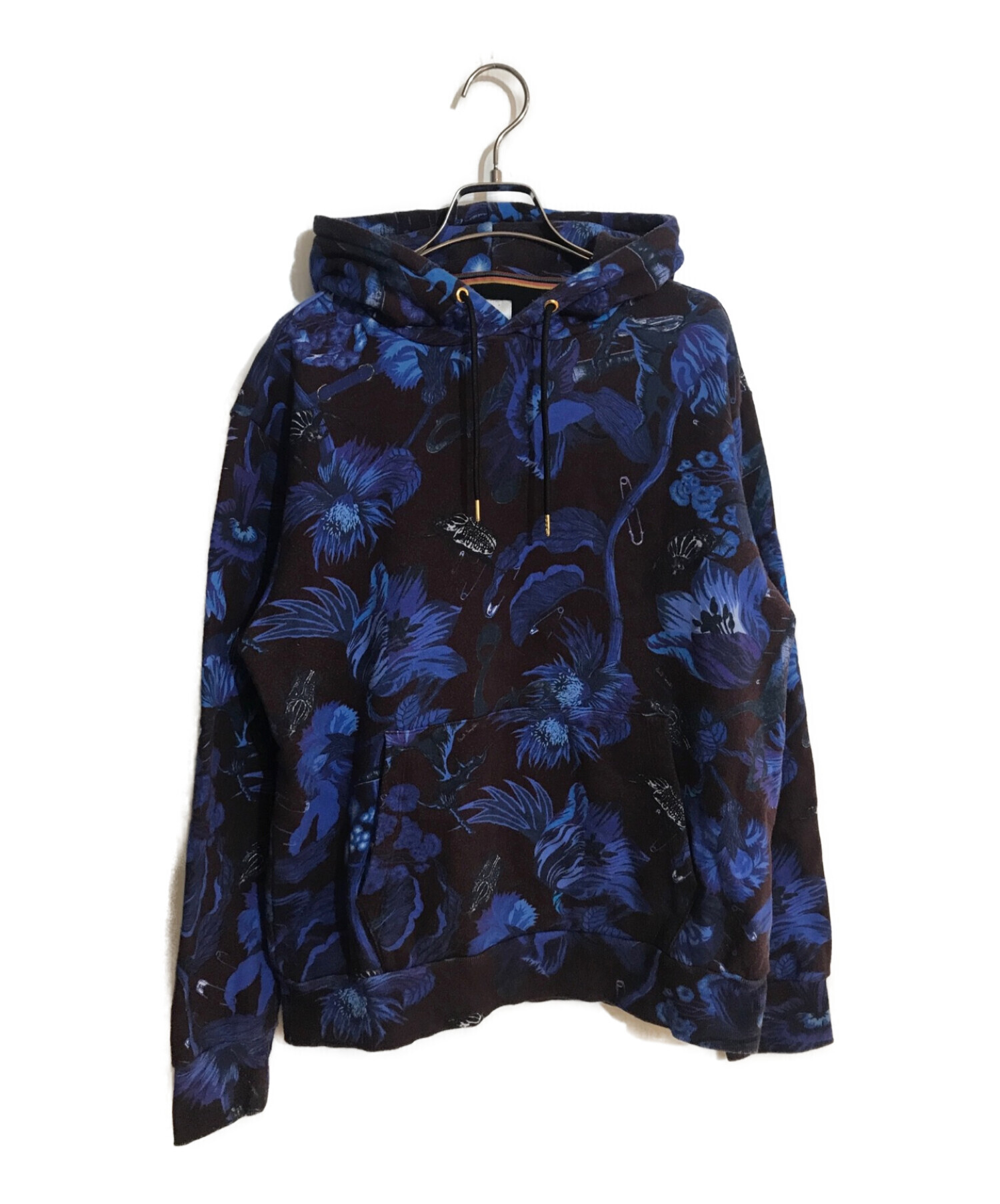 Paul Smith (ポールスミス) BEETLE BOTANICALパーカー ブルー サイズ:SIZE L