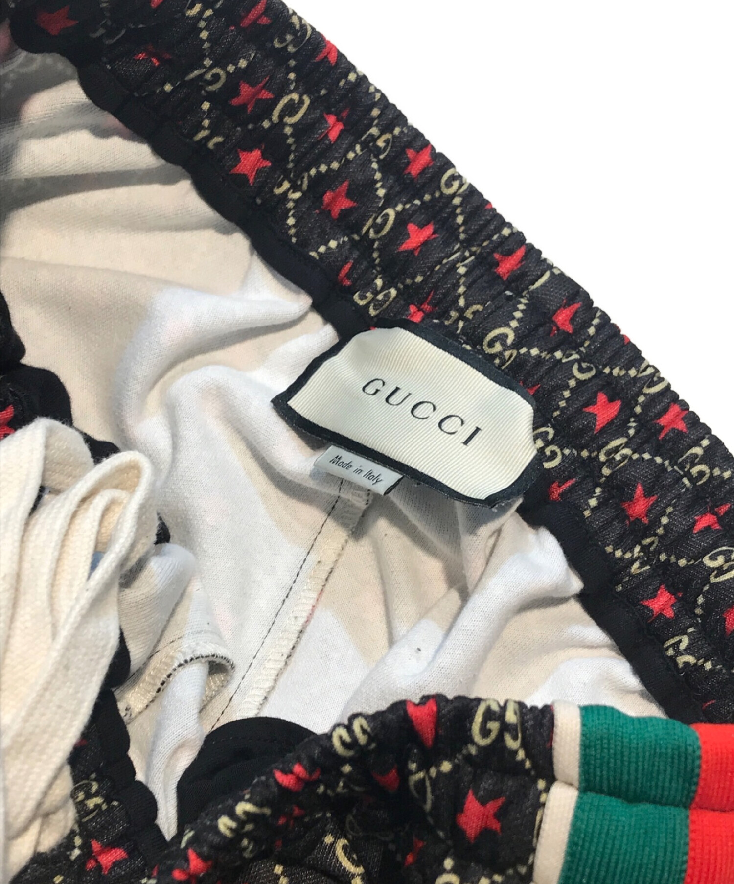 中古・古着通販】GUCCI (グッチ) GGスター ジャージ トラック ブラック