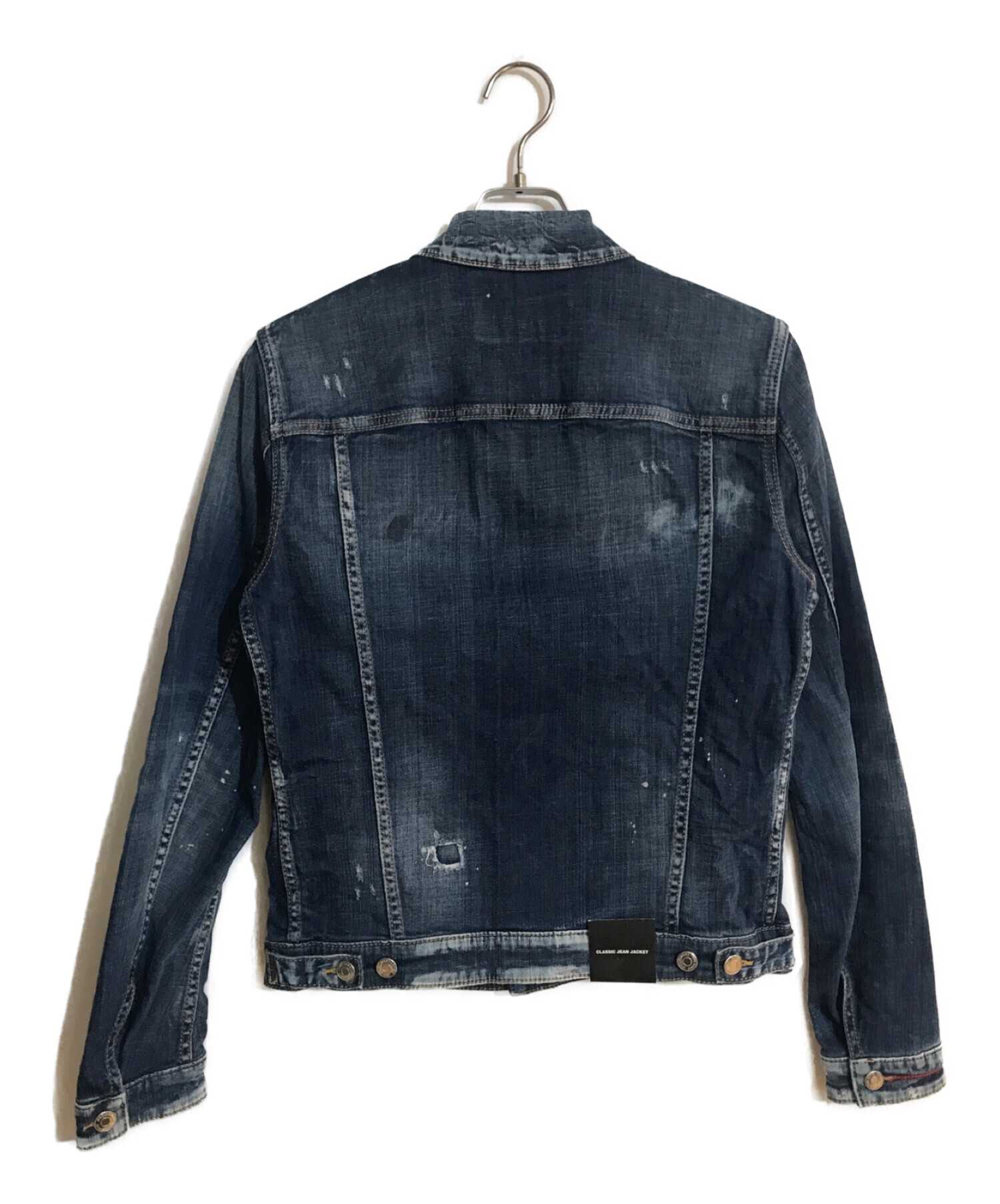 DSQUARED2 (ディースクエアード) CLASSIC JEAN JACKET インディゴ サイズ:SIZE 46 未使用品