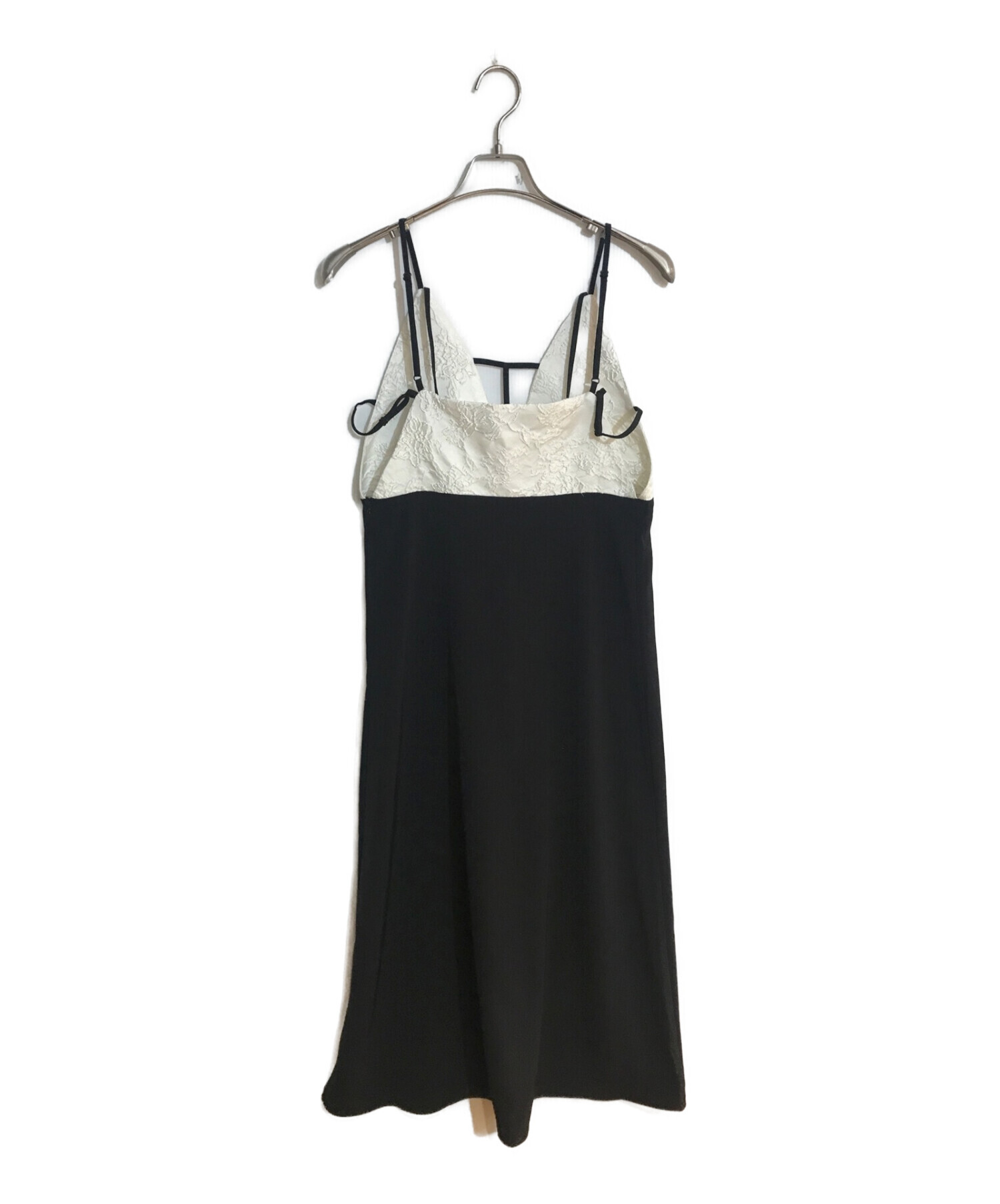 sahara (サハラ) JQD cross neck dress/JQD　クロスネックドレス ブラック サイズ:表記なし