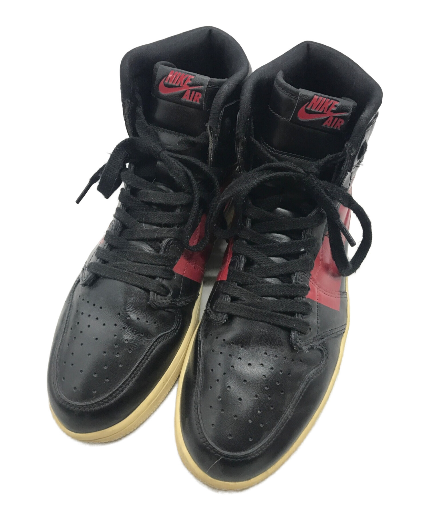 中古・古着通販】NIKE (ナイキ) AIR JORDAN 1 RETRO HIGH OG FEARLESS/エアジョーダン 1 レトロ ハイ  オリジナル レッド×ブラック サイズ:SIZE 28.0cm｜ブランド・古着通販 トレファク公式【TREFAC FASHION】スマホサイト