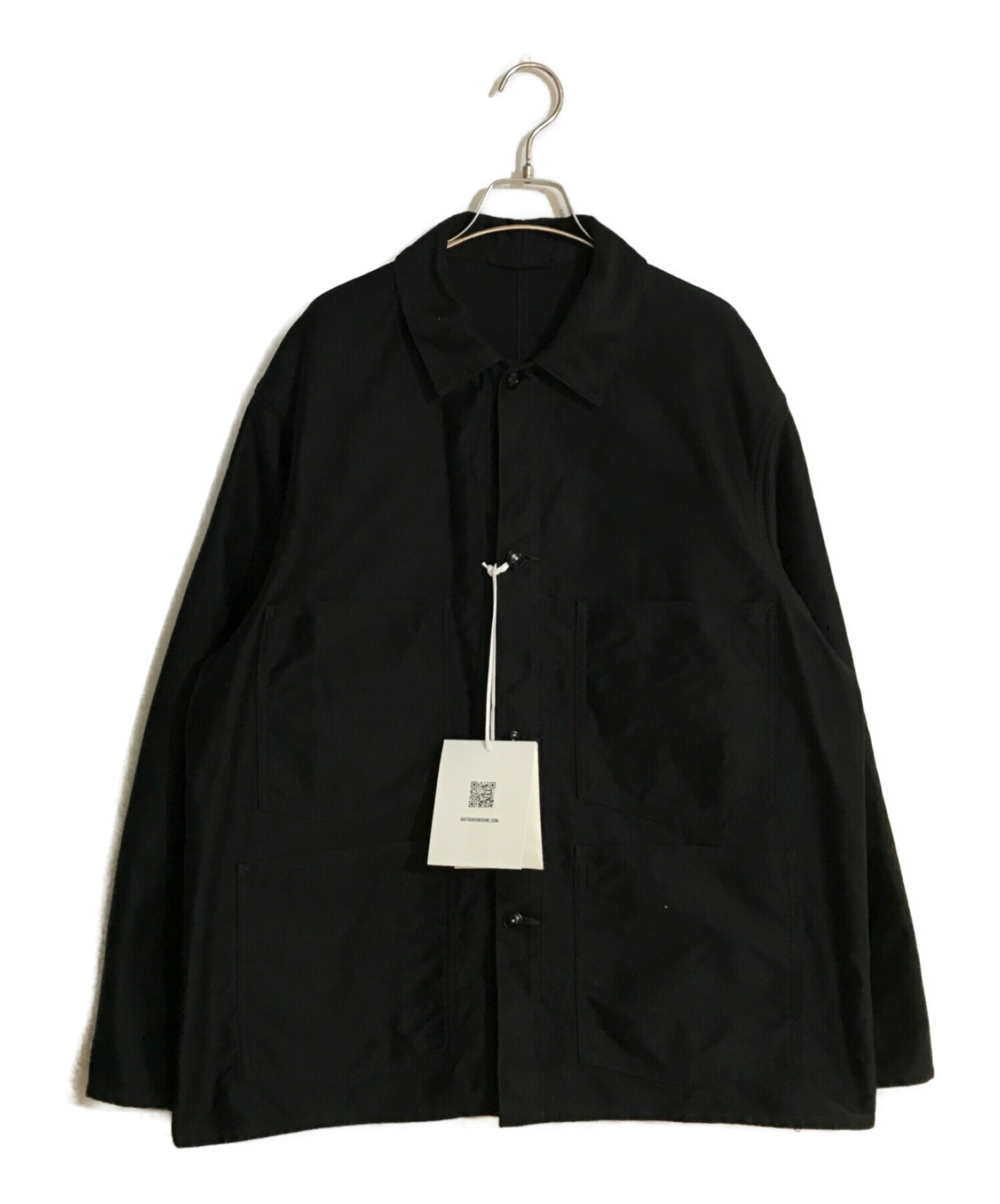 KAPTAIN SUNSHINE (キャプテンサンシャイン) Moleskin Coverall/モールスキンカバーオール ブラック サイズ:SIZE  40