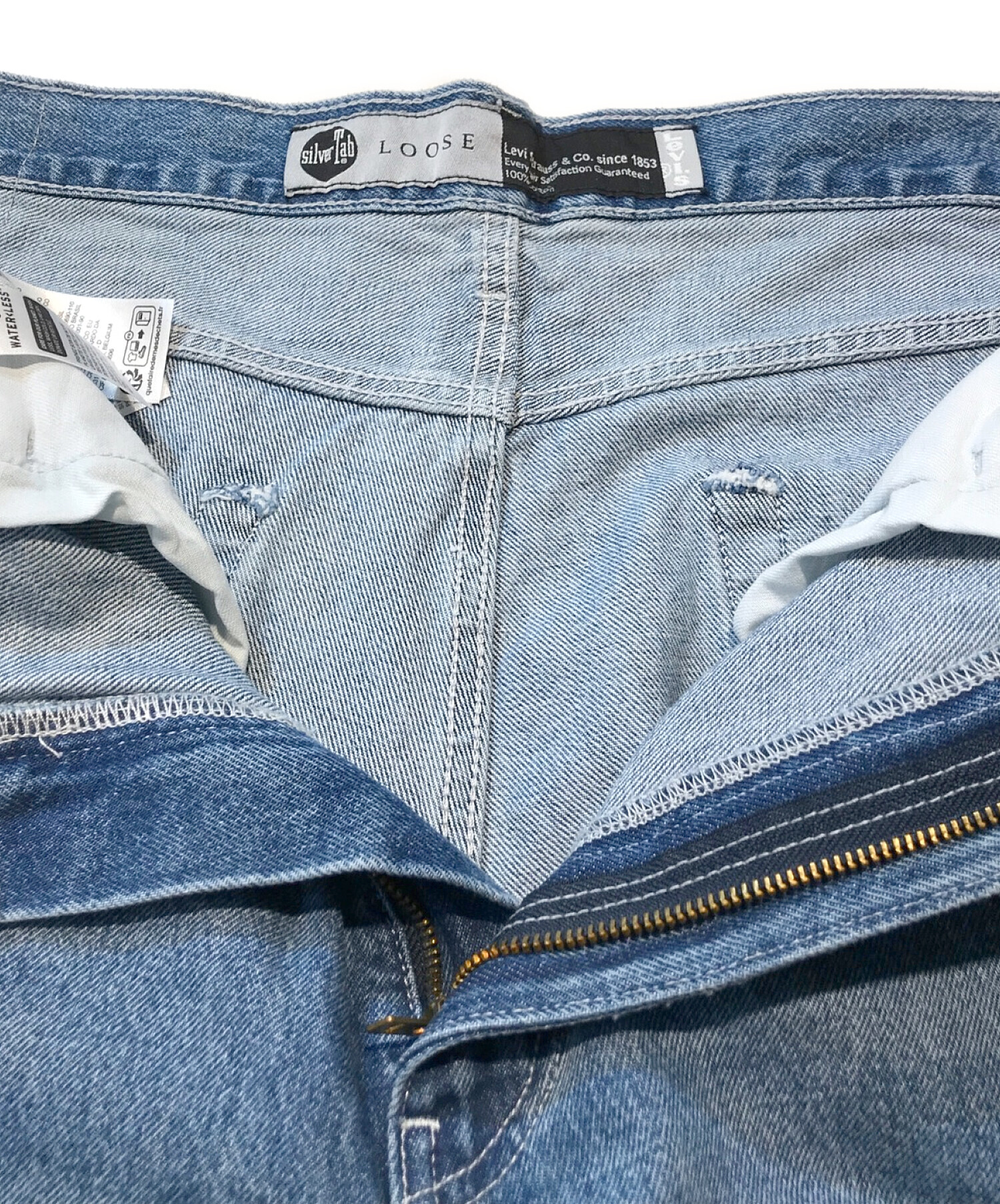 LEVI'S silver tab (リーバイス シルバータブ) ルーズフィットスリムジーンズ ブルー サイズ:Ｗ36Ｌ30