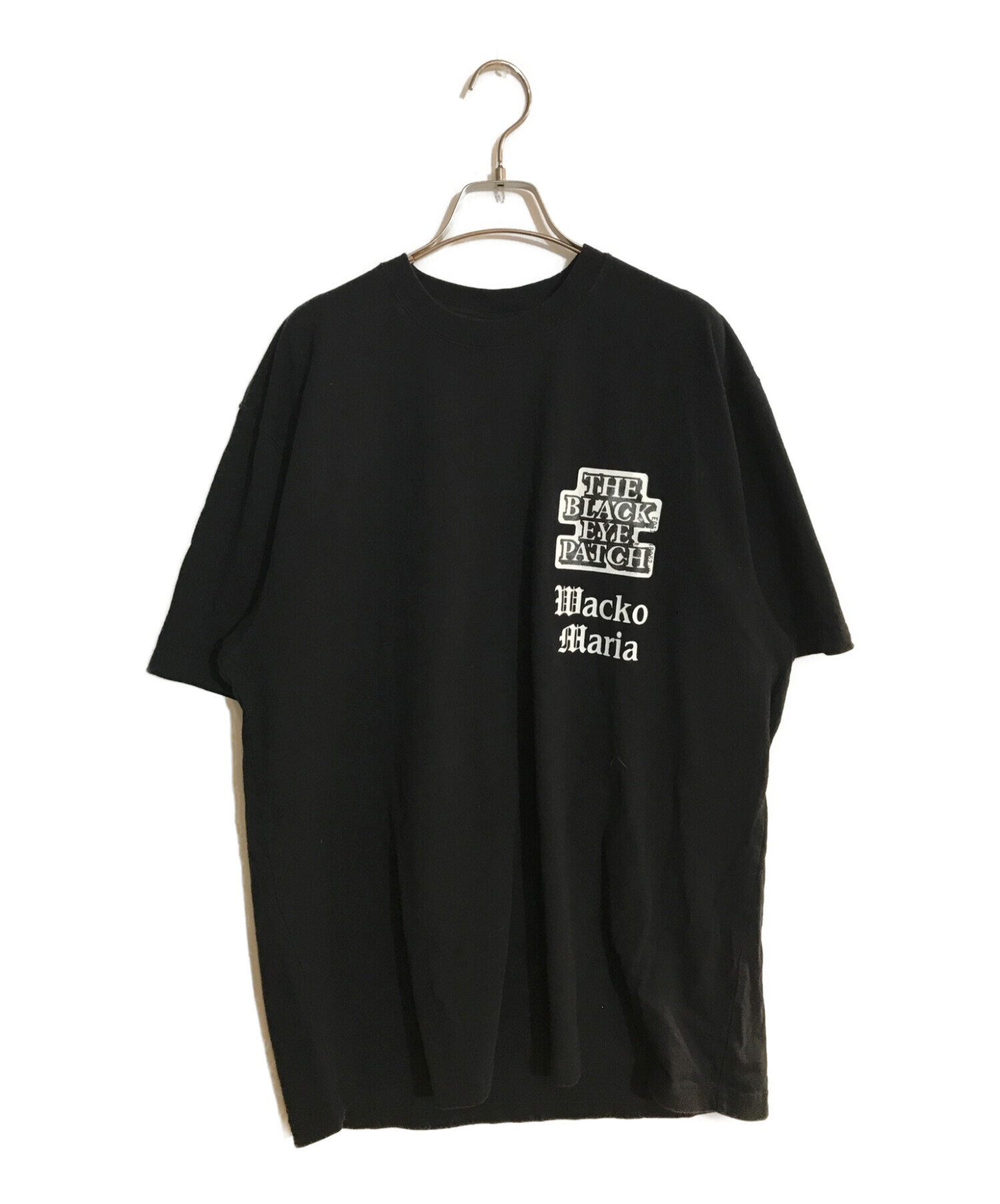 BlackEyePatch (ブラックアイパッチ) WACKO MARIA (ワコマリア) CREW NECK T-SHIRT TYPE-1 ブラック  サイズ:SIZE XL