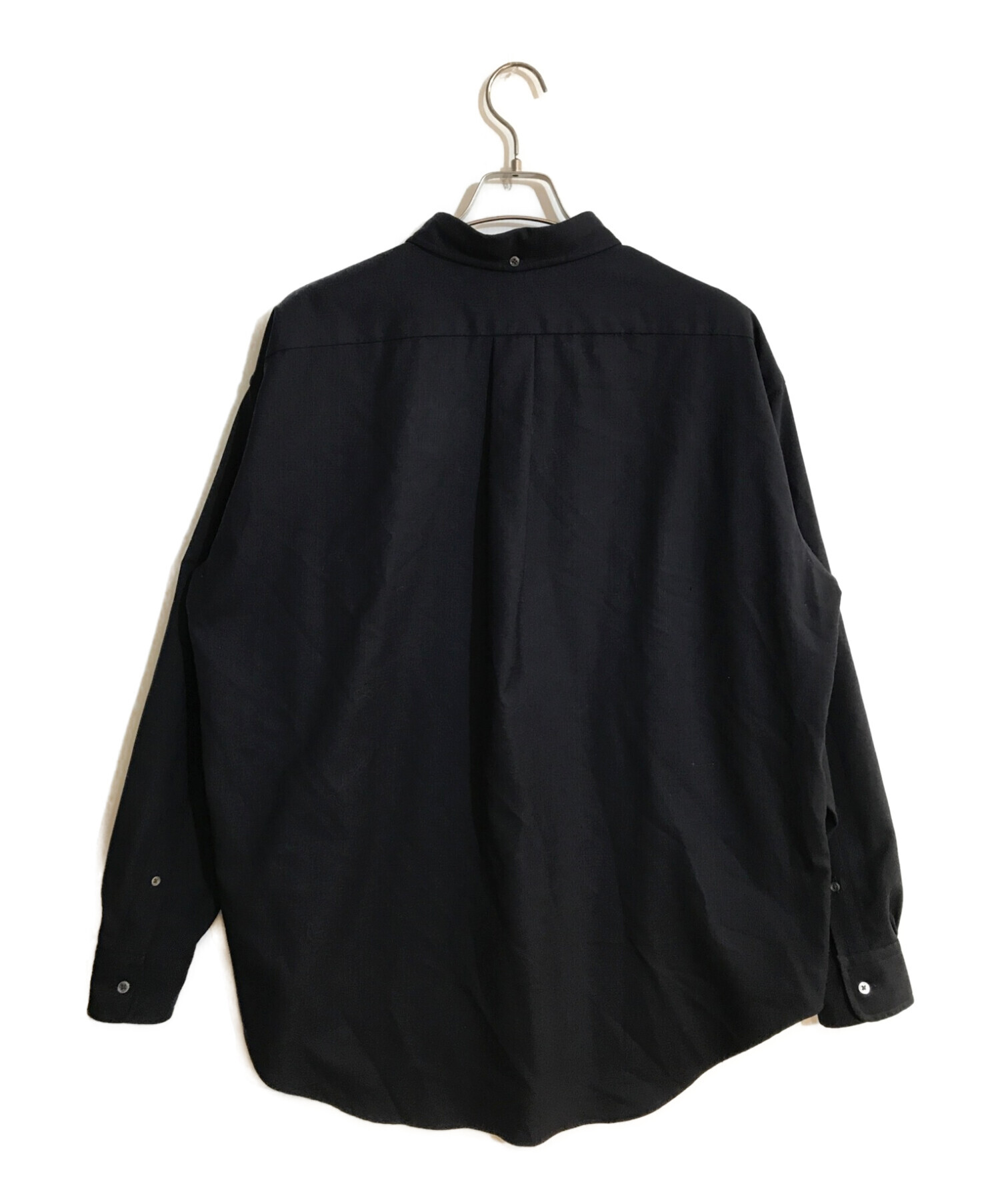 Graphpaper (グラフペーパー) CORDURA Ripstop Box Shirt ネイビー サイズ:SIZE 3