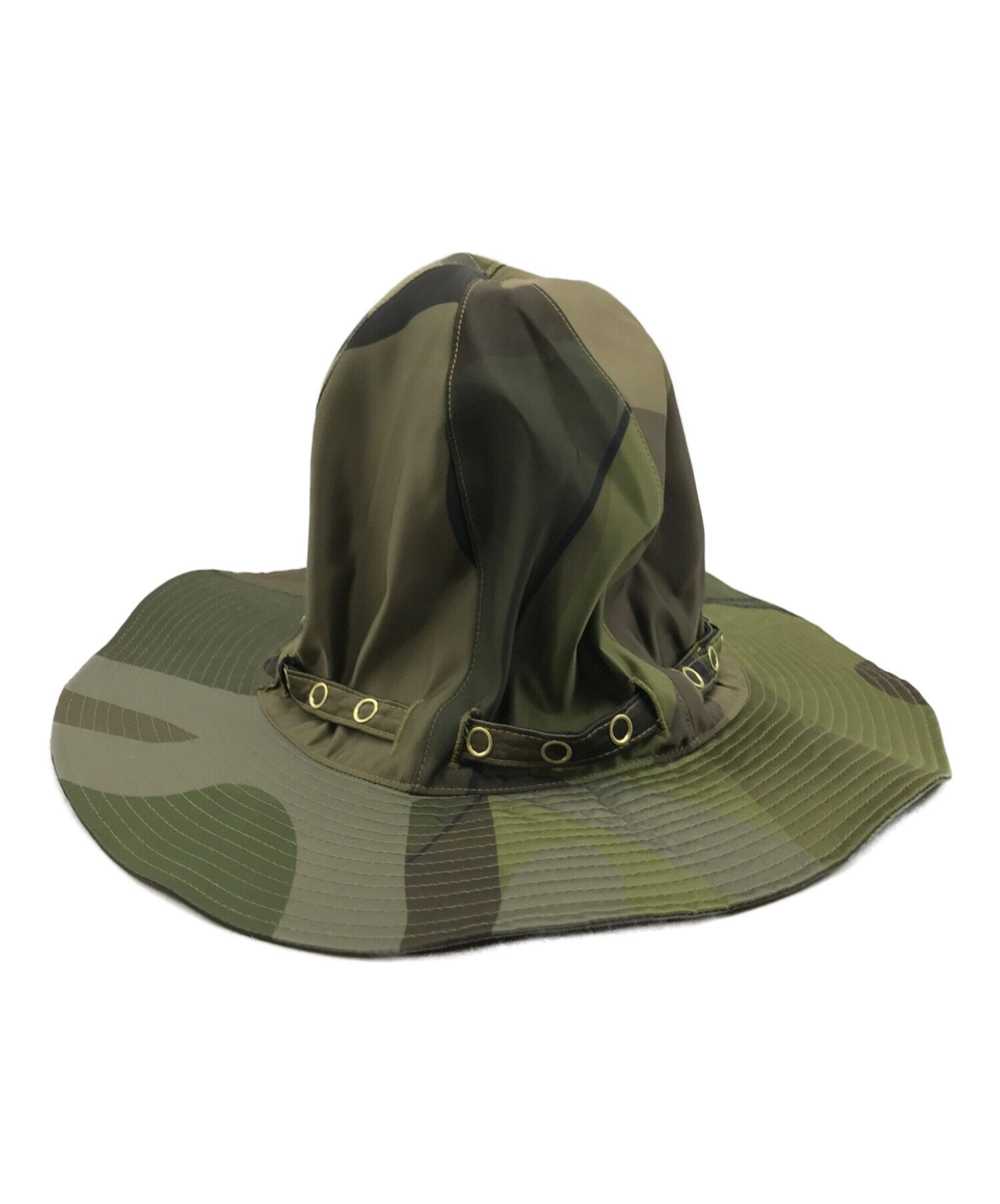 sacai (サカイ) KAWS (カウズ) Mountain Metro Hat カーキ 未使用品