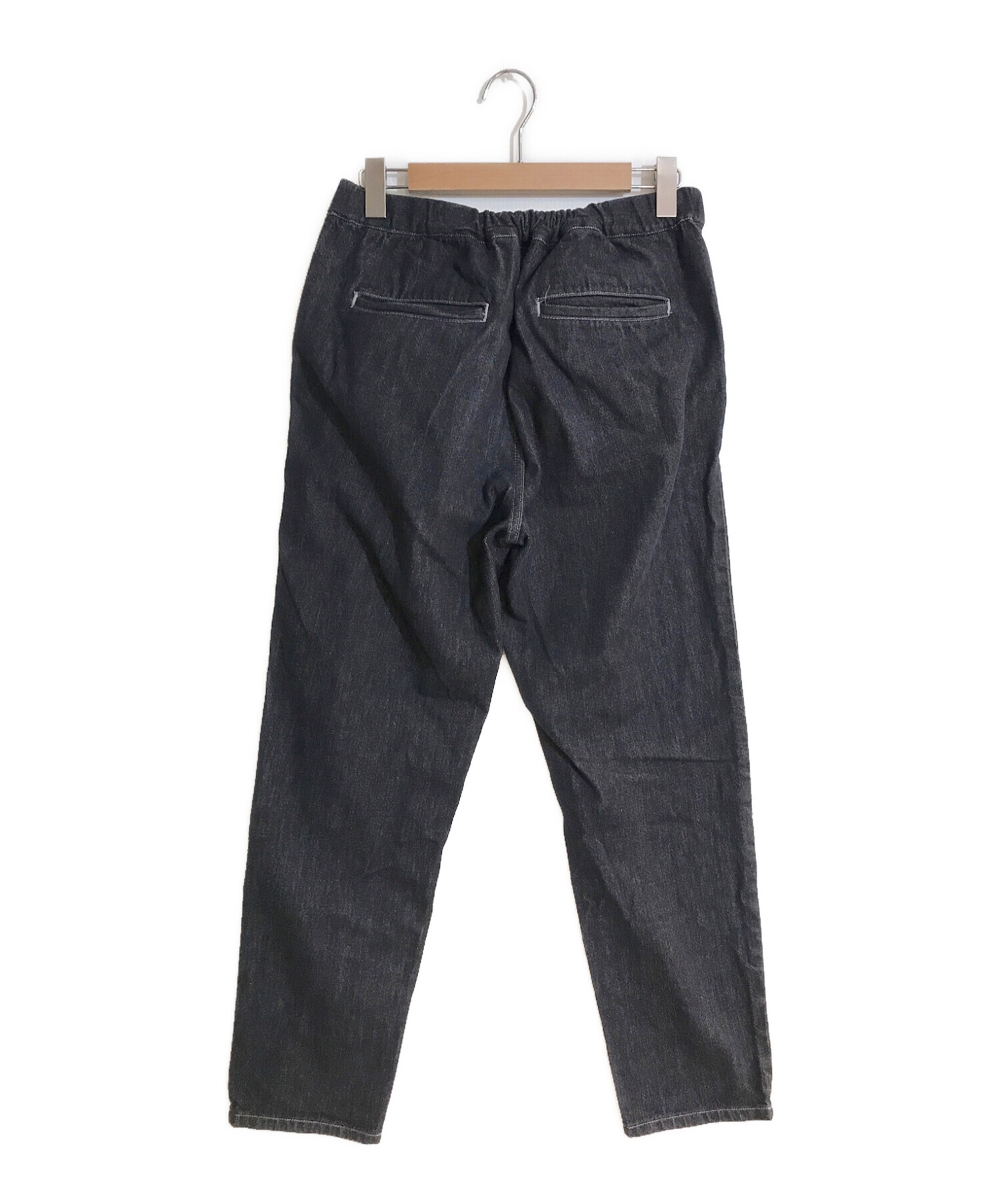 Graphpaper (グラフペーパー) Colorfast Denim Slim Chef Pants/カラーファーストデニムスリムシェフパンツ  ブルー サイズ:SIZE FREE