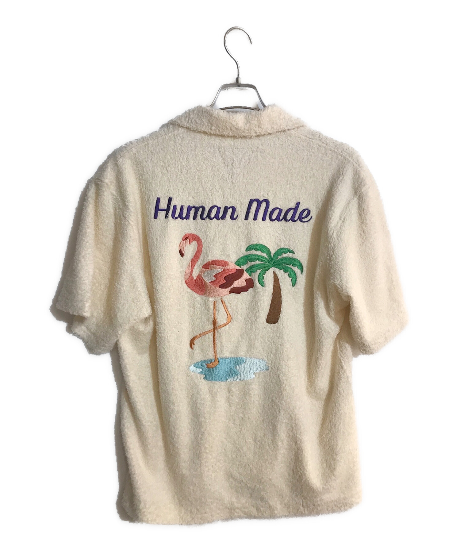 中古・古着通販】HUMAN MADE (ヒューマンメイド) Pile Shirt / パイルシャツ アイボリー サイズ:Ｓ｜ブランド・古着通販  トレファク公式【TREFAC FASHION】スマホサイト