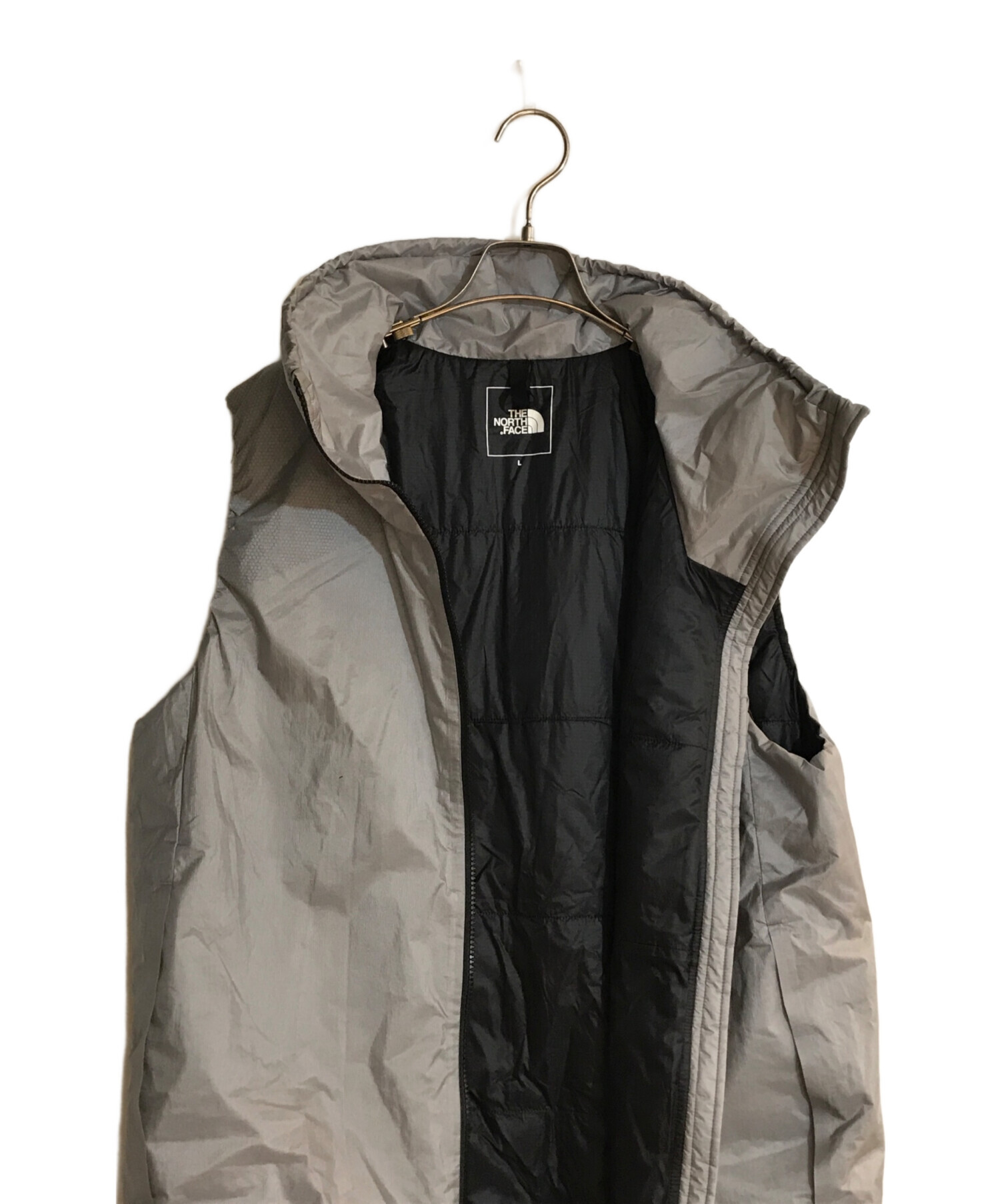 THE NORTH FACE (ザ ノース フェイス) Hedge Over Vest/ヘッジオーバーベスト グレー サイズ:SIZE L