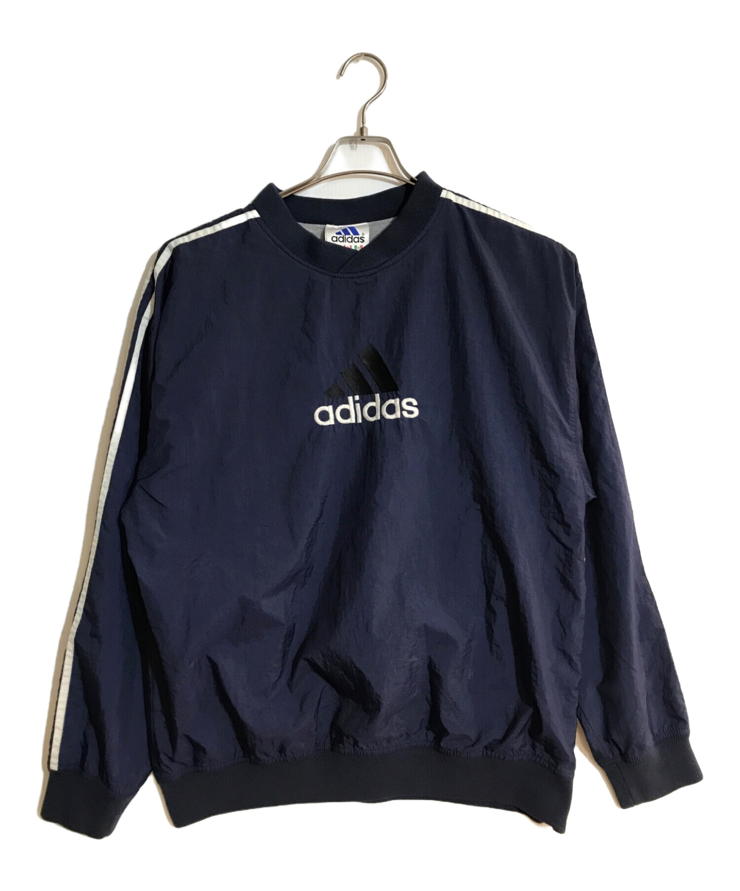 中古・古着通販】adidas (アディダス) オールドナイロンプルオーバー