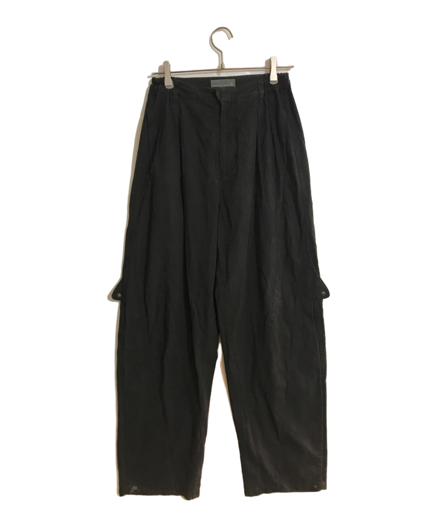 san san gear (サンサンギア) Wide Snap Pants/ワイドスナップパンツ ブラック サイズ:1