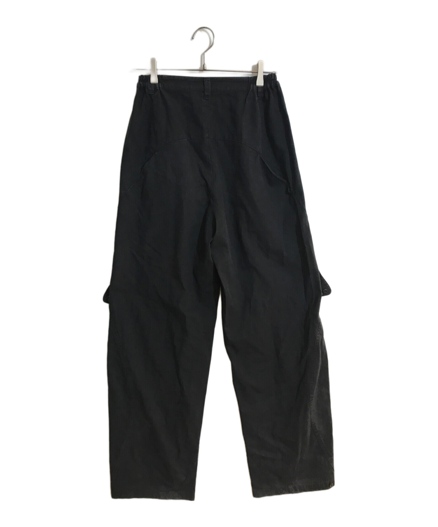 san san gear (サンサンギア) Wide Snap Pants/ワイドスナップパンツ ブラック サイズ:1