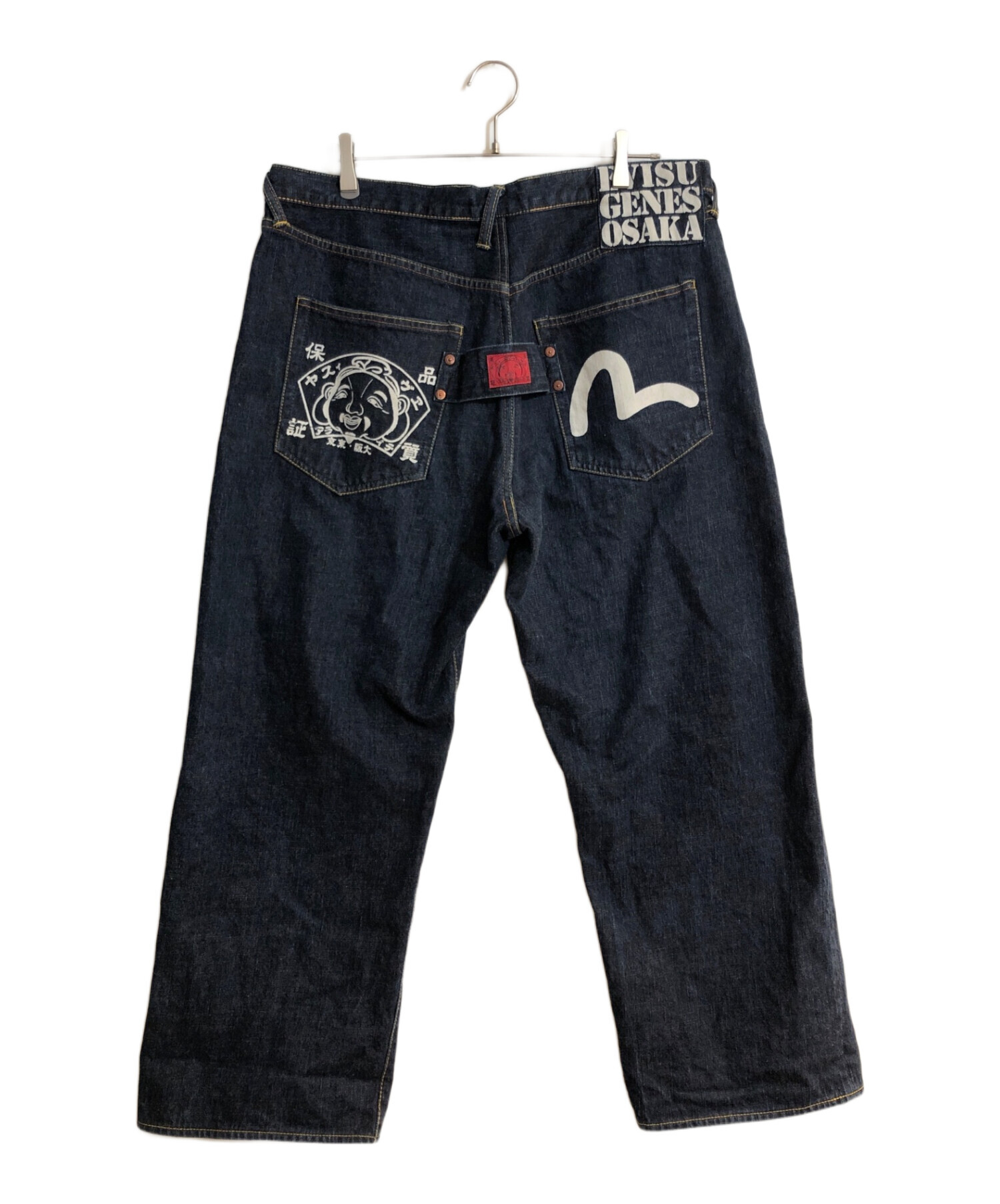 EVISU (エビス) カモメDENIM ワイドパンツ インディゴ サイズ:40