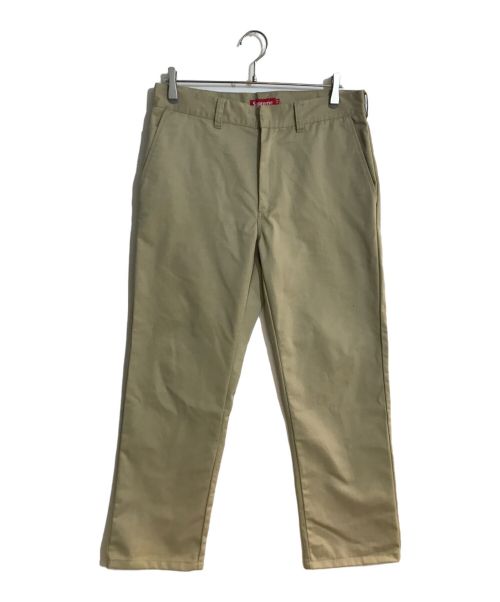 【中古・古着通販】SUPREME (シュプリーム) work pants/ワークパンツ ベージュ サイズ:32｜ブランド・古着通販  トレファク公式【TREFAC FASHION】スマホサイト