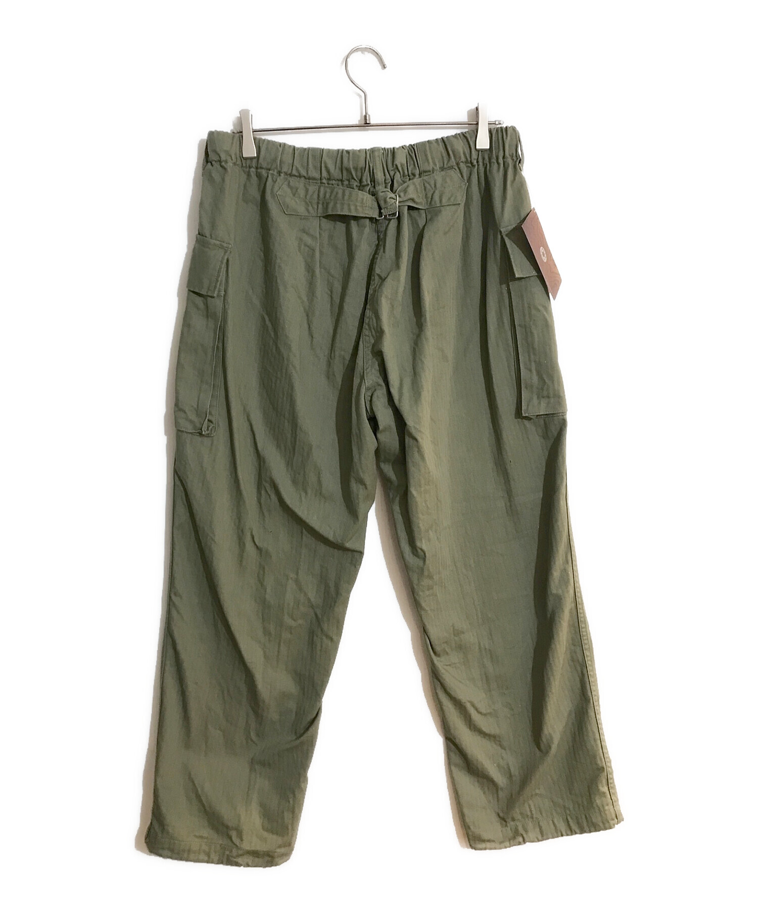 中古・古着通販】POST O'ALLS (ポストオーバーオールズ) E-Z WALKABOUT Pants HBTS/ワルカボートパンツ オリーブ  サイズ:ＸＬ｜ブランド・古着通販 トレファク公式【TREFAC FASHION】スマホサイト