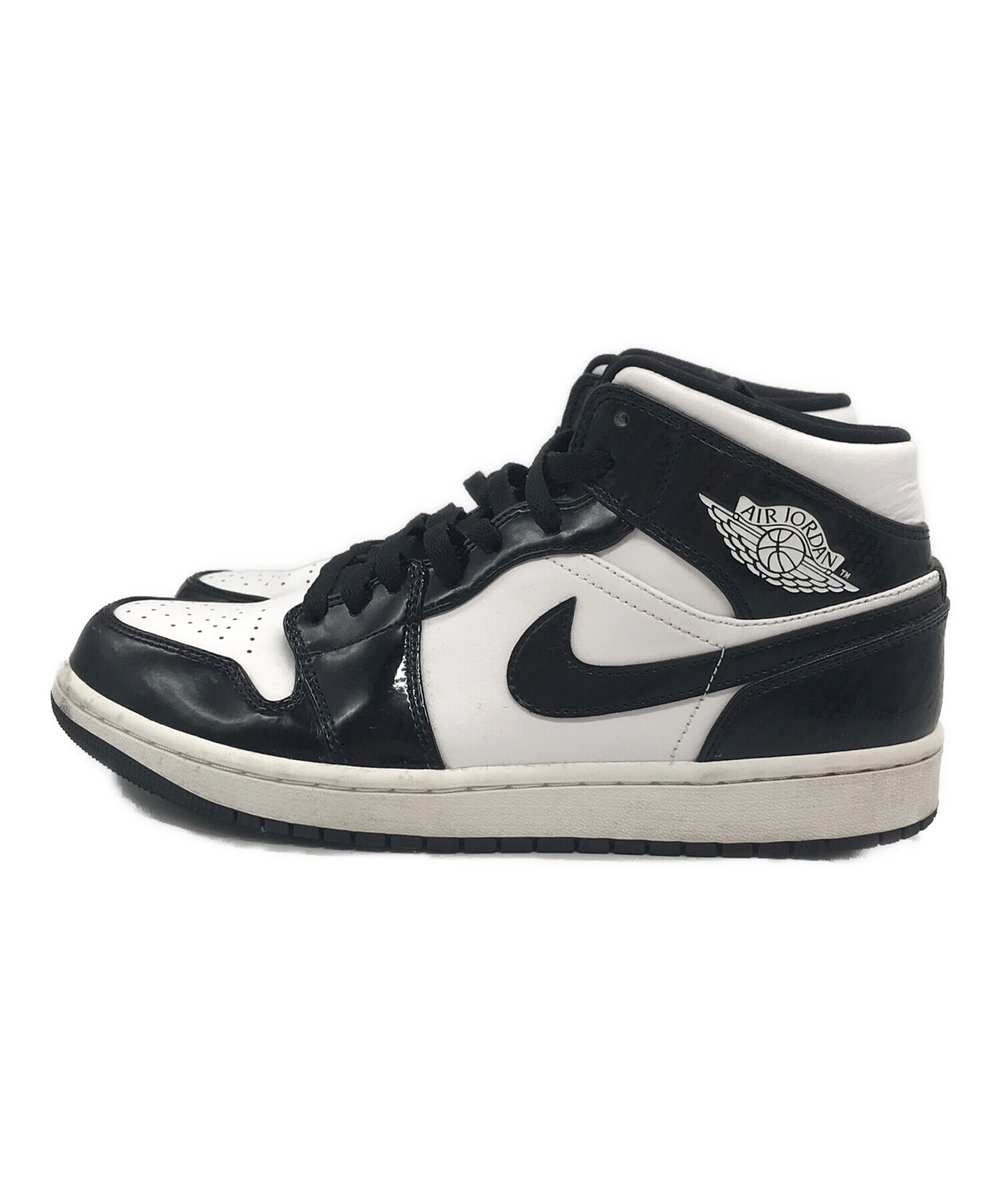 中古・古着通販】NIKE (ナイキ) AIR JORDAN1 MID SE ASW/エアジョーダン1ミッドシーズナルエディションオールスターウィーク  ブラック×ホワイト サイズ:27.5cm｜ブランド・古着通販 トレファク公式【TREFAC FASHION】スマホサイト