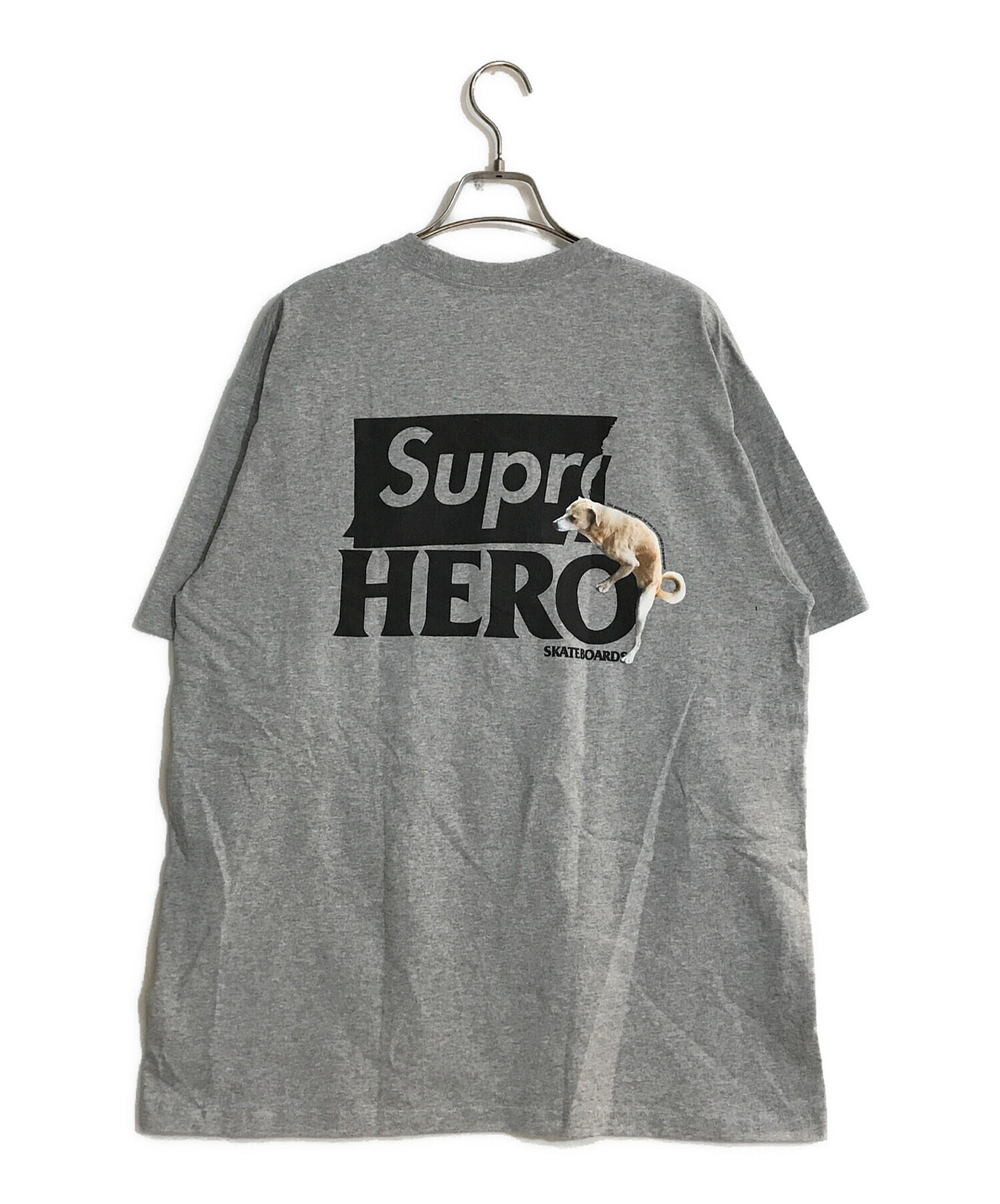 中古・古着通販】Supreme (シュプリーム) ANTIHERO (アンタイヒーロー) 22SS DOG TEE/22SSドッグティー グレー サイズ :Ｌ｜ブランド・古着通販 トレファク公式【TREFAC FASHION】スマホサイト