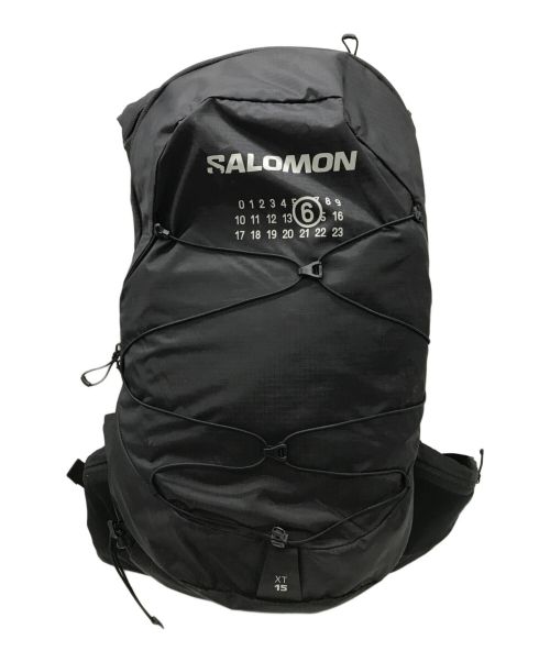 【中古・古着通販】MM6 Maison Margiela (エムエムシックス メゾンマルジェラ) SALOMON (サロモン) コラボ バックパック  XT15 ブラック｜ブランド・古着通販 トレファク公式【TREFAC FASHION】スマホサイト