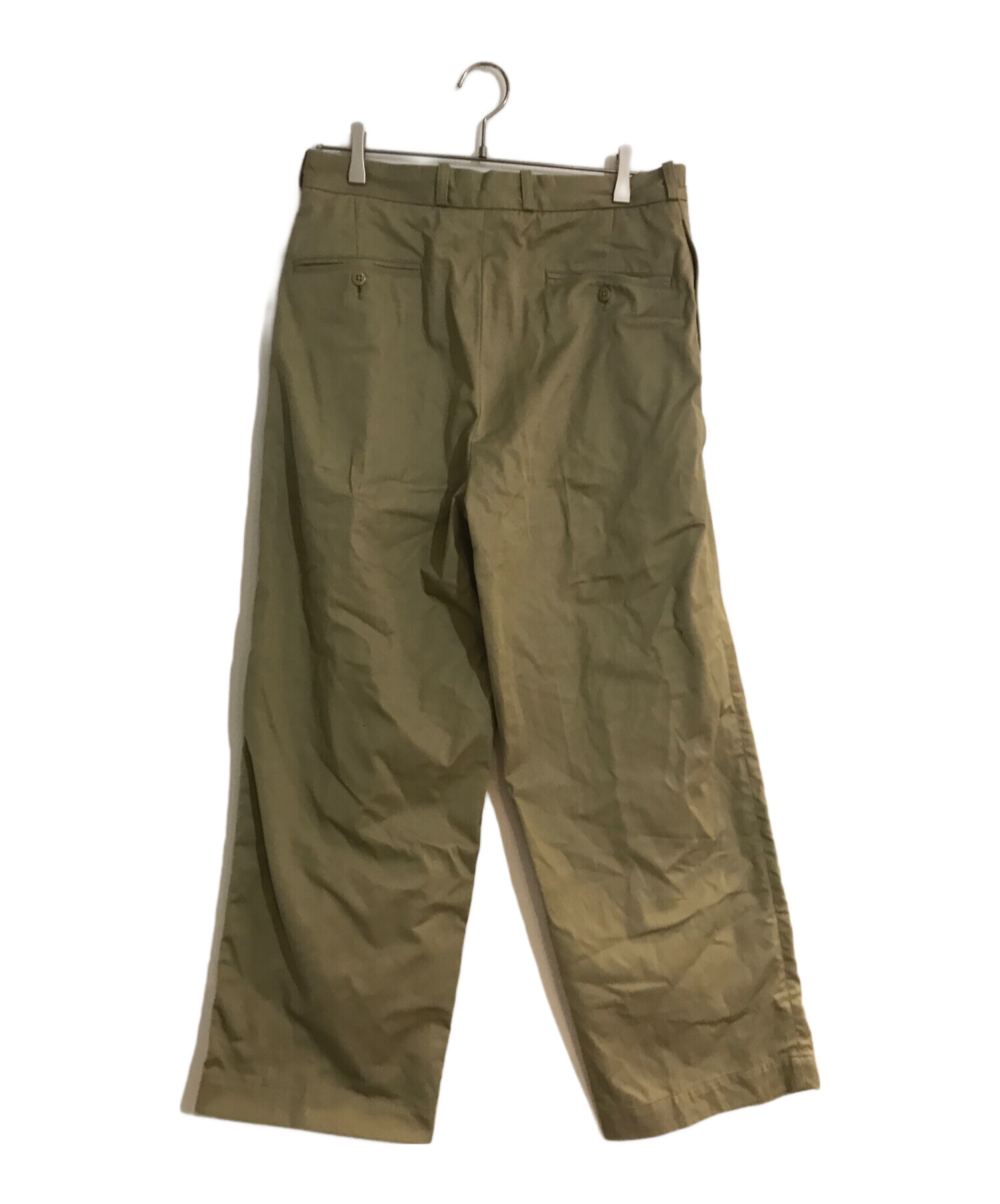 中古・古着通販】blurhms ROOTSTOCK (ブラームスルーツストック) 2046D Chino Pants/チノパンツ ベージュ  サイズ:3｜ブランド・古着通販 トレファク公式【TREFAC FASHION】スマホサイト