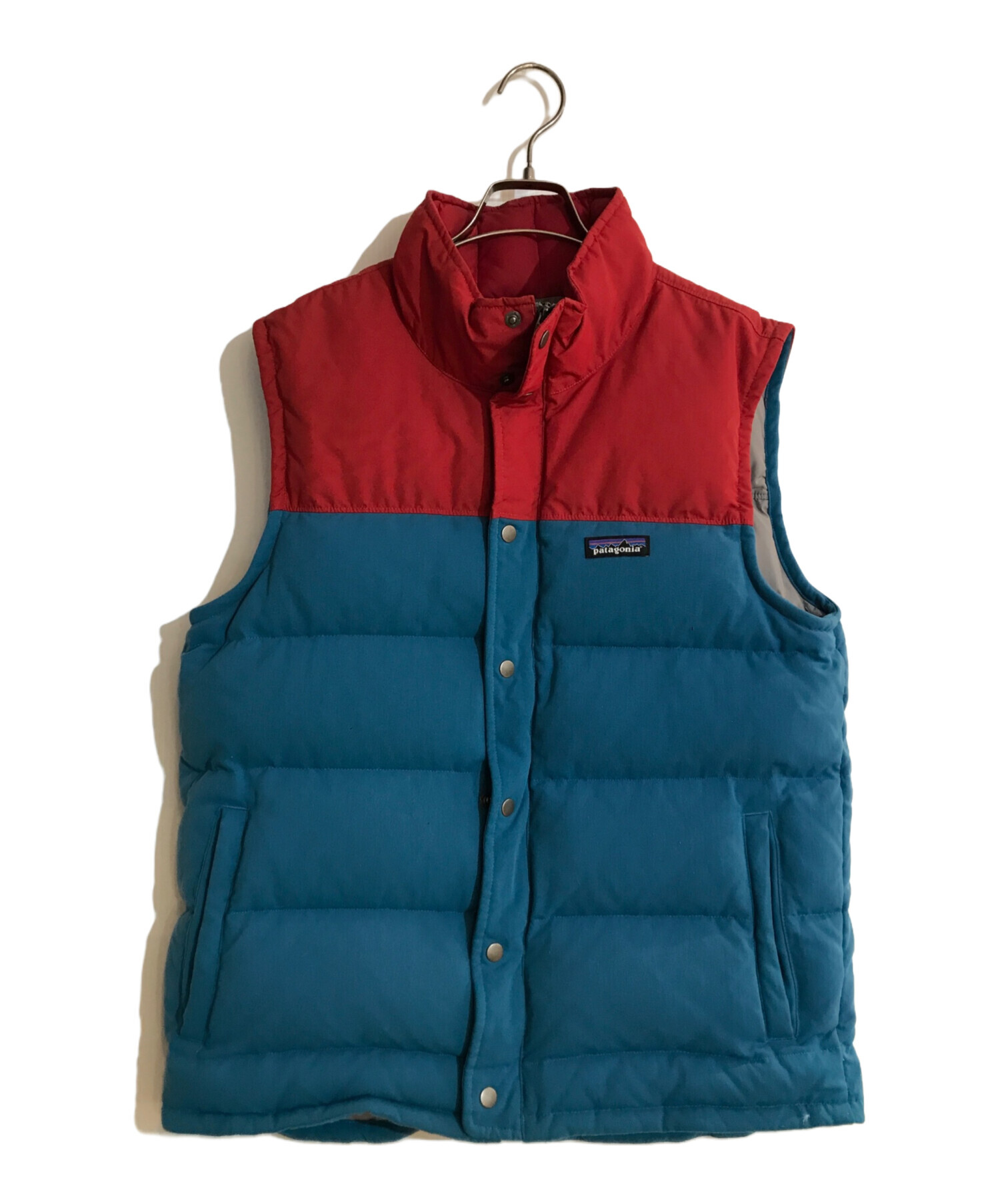 中古・古着通販】Patagonia (パタゴニア) Bivy Down Vest/ビビーダウンベスト ブルー サイズ:M｜ブランド・古着通販  トレファク公式【TREFAC FASHION】スマホサイト