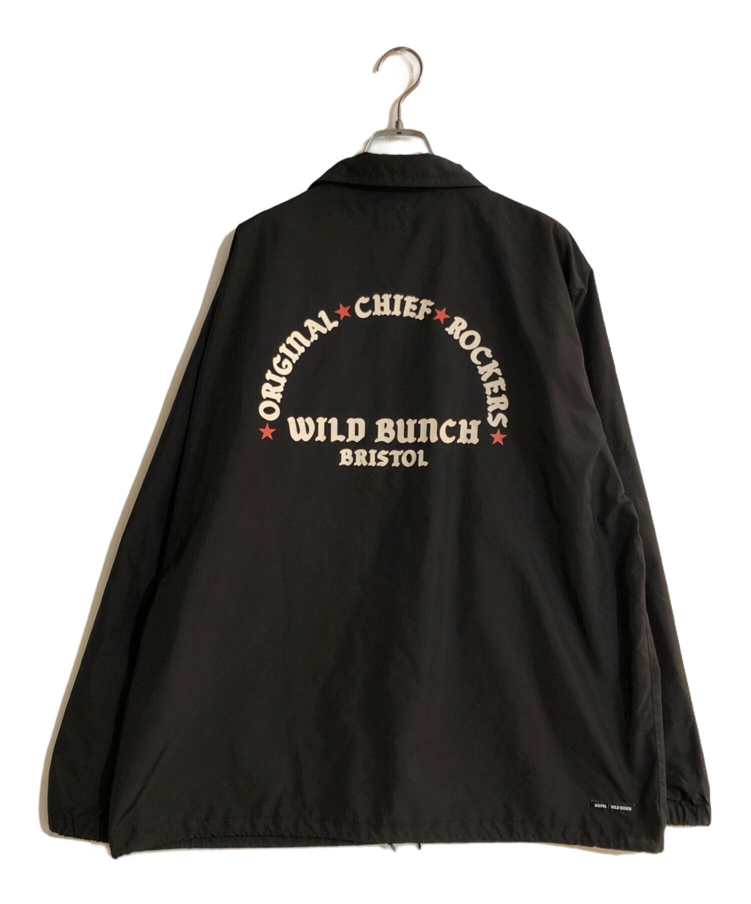 SOPH. (ソフネット) WILD BUNCH COACH JACKET/ワイヅロバンチコーチジャケット ブラック サイズ:XL