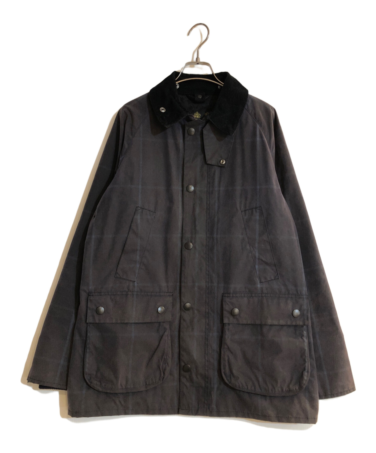 Barbour (バブアー) SL BEDALE WINDOW PANE/ウィンドウペン ネイビー サイズ:38