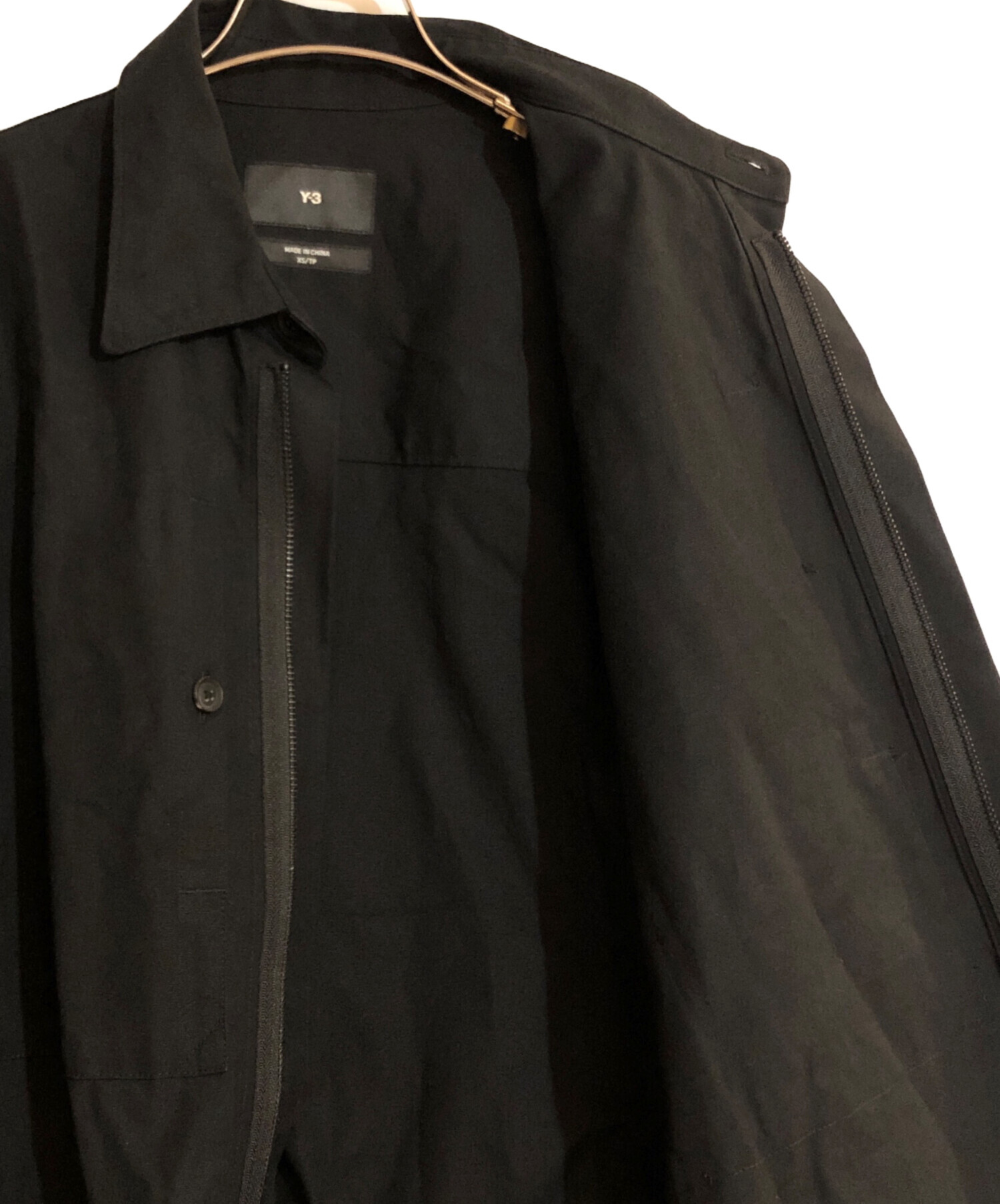 中古・古着通販】Y-3 (ワイスリー) Workwear Overshirt/ワークウェアオーバーシャツ ブラック サイズ:XS｜ブランド・古着通販  トレファク公式【TREFAC FASHION】スマホサイト