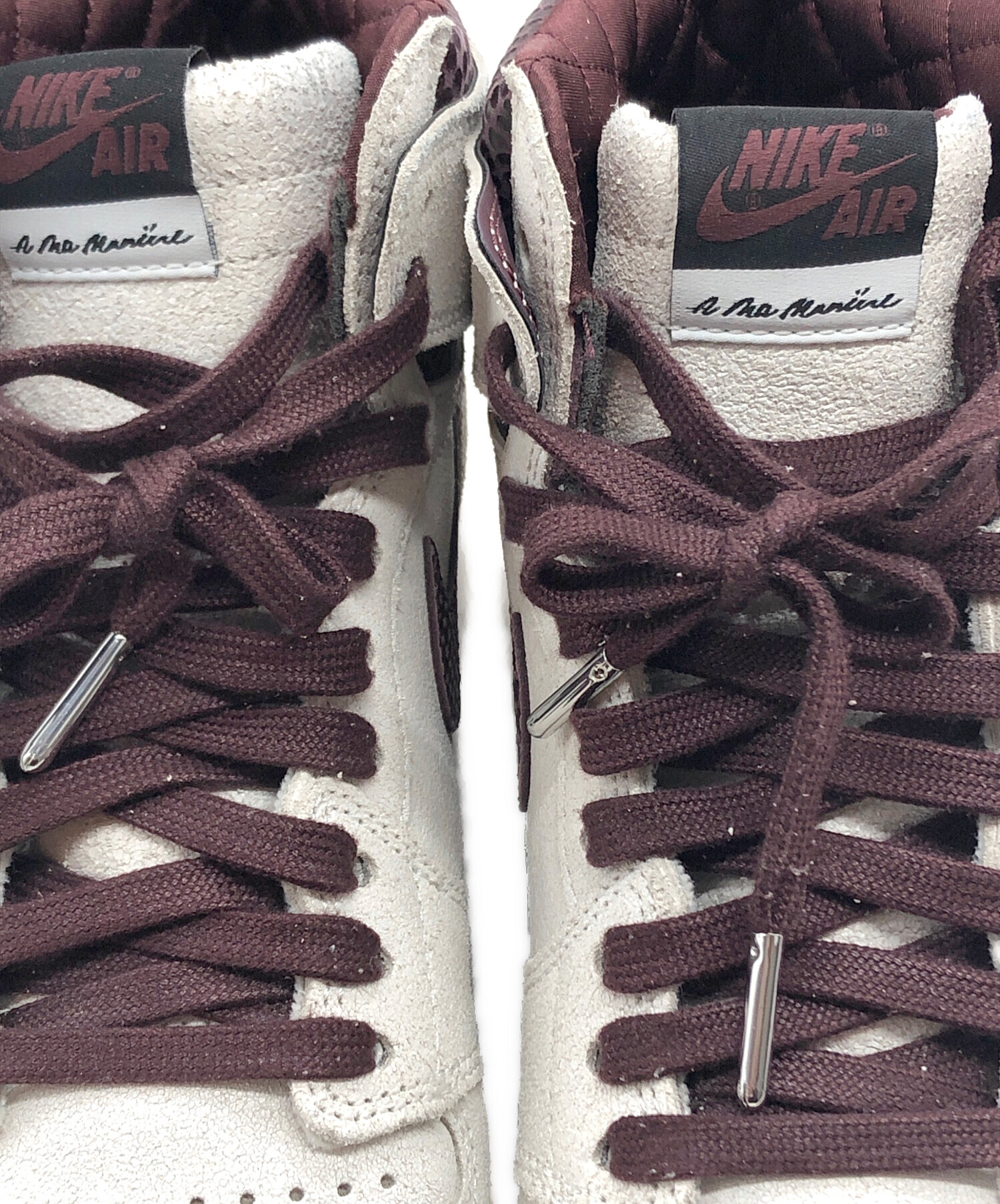 NIKE (ナイキ) A Ma Maniere (ア・マ・マニエール) Air Jordan 1 Retro High OG Sail and  Burgundy サイズ:29㎝