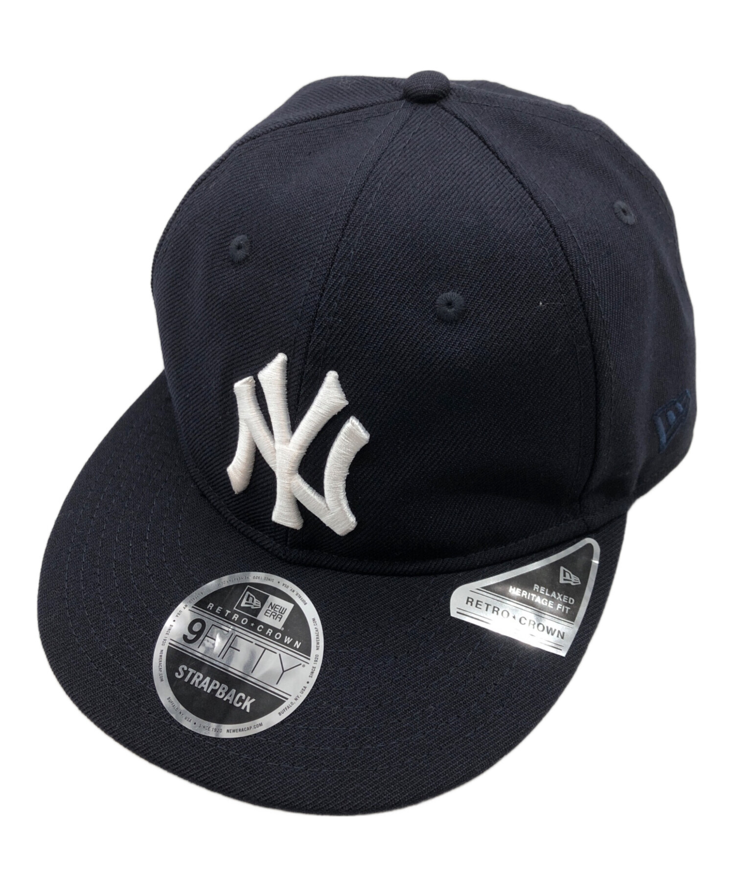 New Era (ニューエラ) BEAMS (ビームス) 別注 9Fifty Retro Crown Cap ネイビー