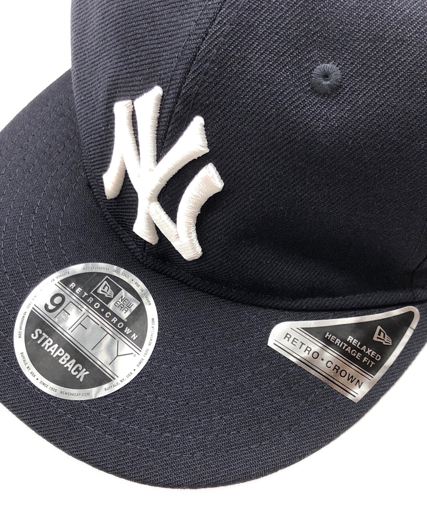 New Era (ニューエラ) BEAMS (ビームス) 別注 9Fifty Retro Crown Cap ネイビー