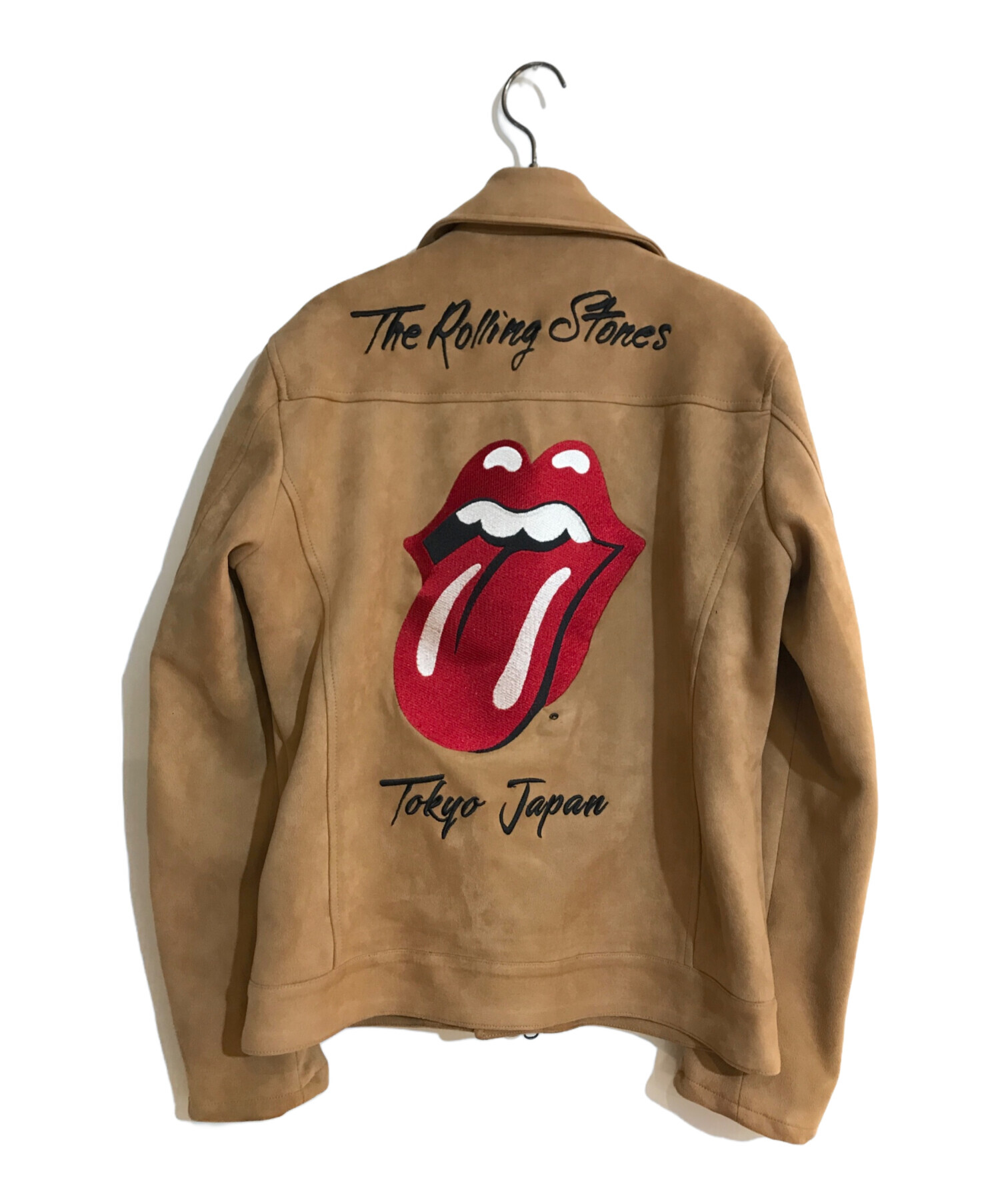 中古・古着通販】JACKROSE VINTAGE (ジャックローズヴィンテージ) ROLLING STONES (ローリングストーンズ) コラボダブル ライダースジャケット ブラウン サイズ:M｜ブランド・古着通販 トレファク公式【TREFAC FASHION】スマホサイト