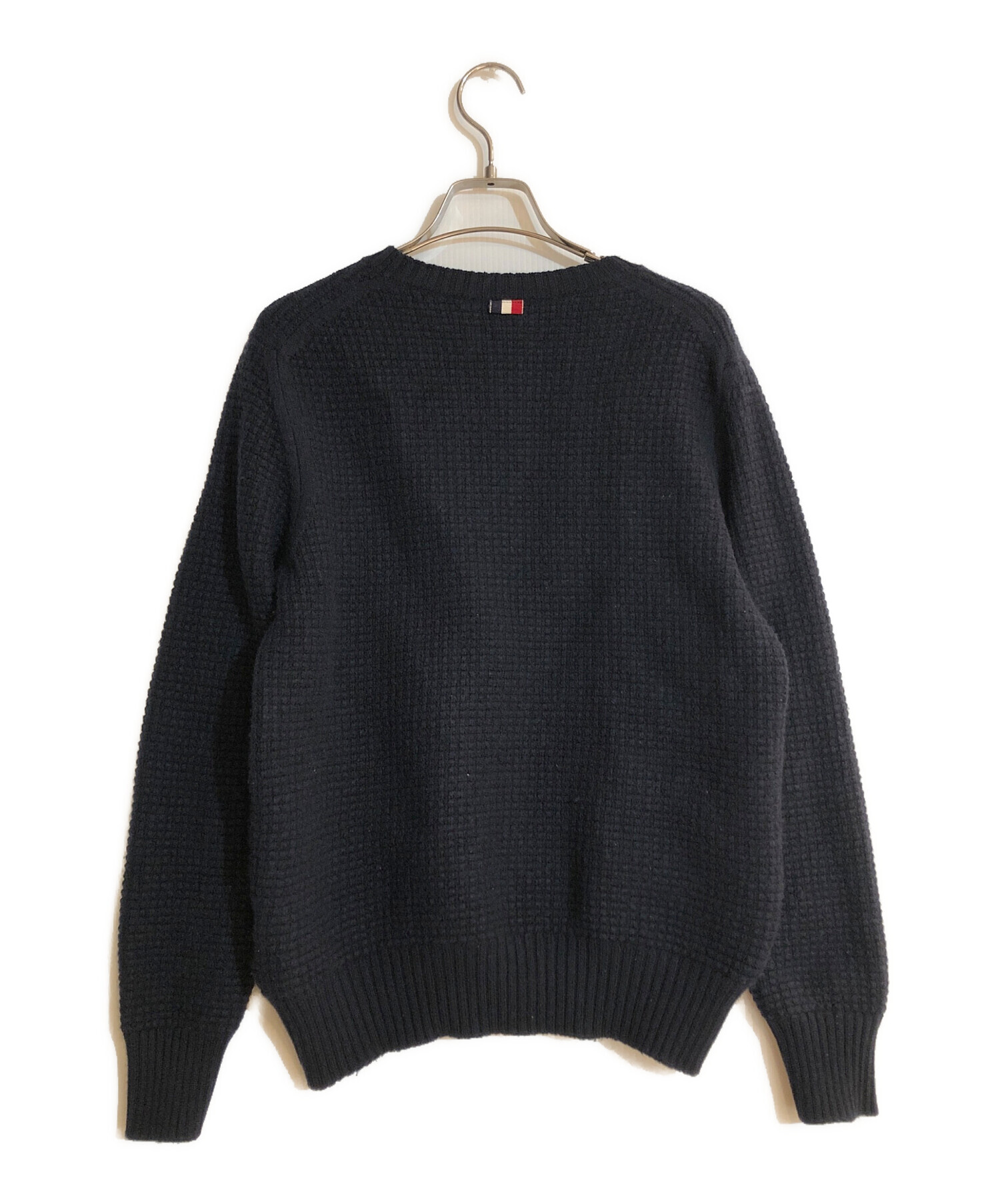 中古・古着通販】MONCLER (モンクレール) MAGLIONE TRICOT GIROCOLLO ネイビー サイズ:M｜ブランド・古着通販  トレファク公式【TREFAC FASHION】スマホサイト