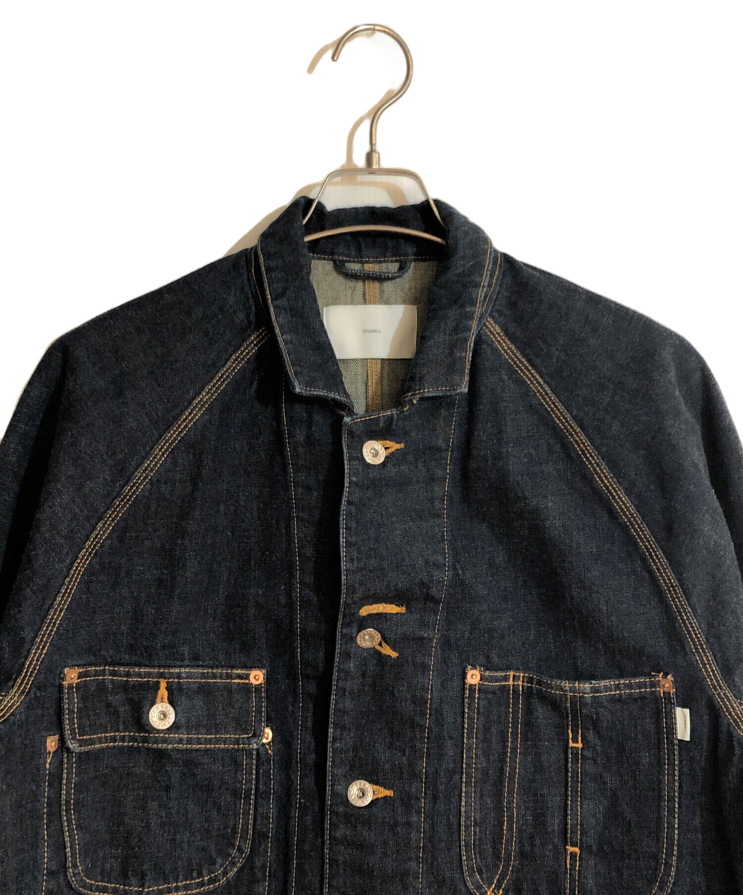 SUGARHILL (シュガーヒル) CLASSIC DENIM COVERALLS/クラシックデニムカバーオールズ インディゴ サイズ:3