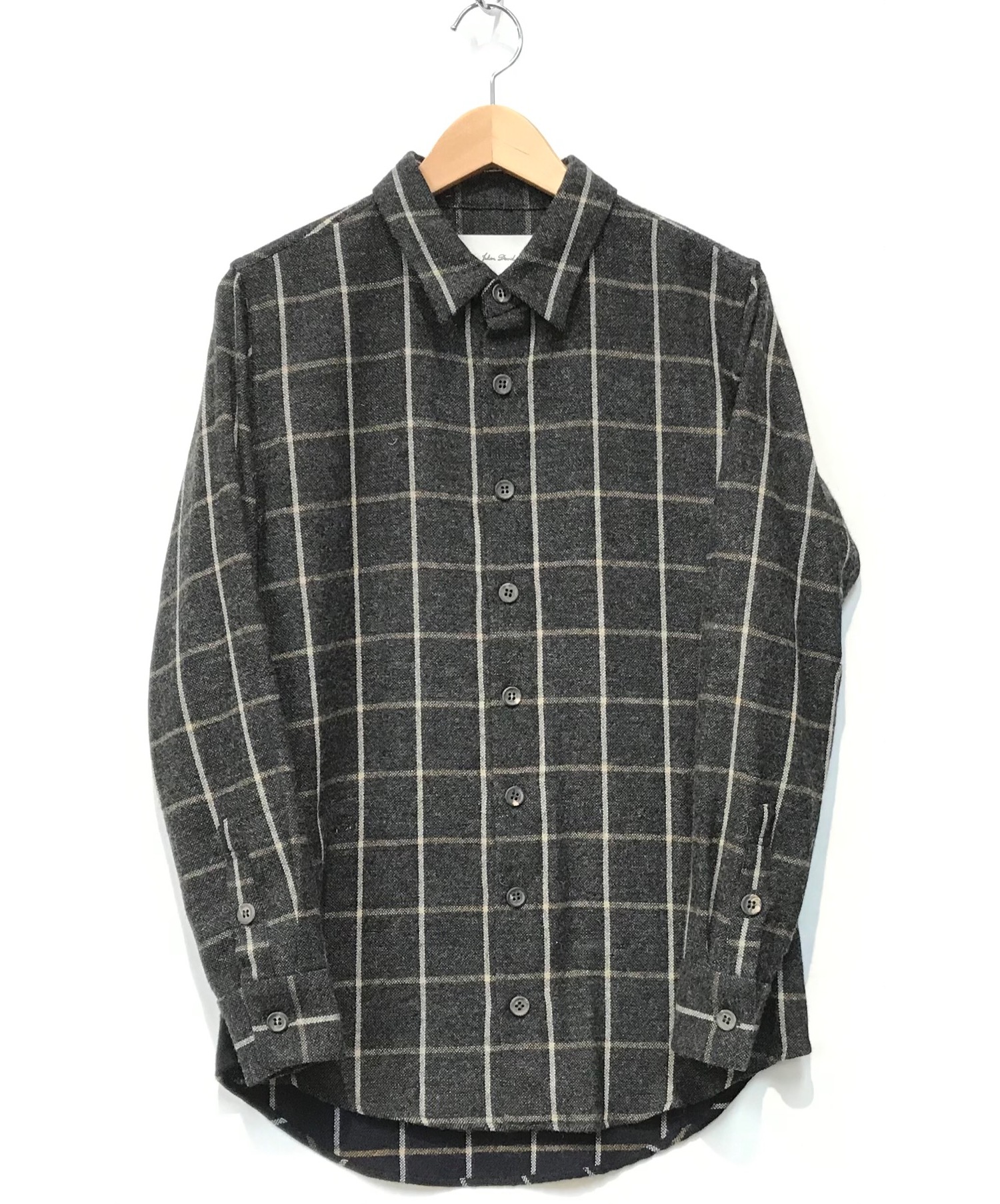 XL【Julien David L/S CHECK SHIRT ジュリアンデイヴィッド チェック