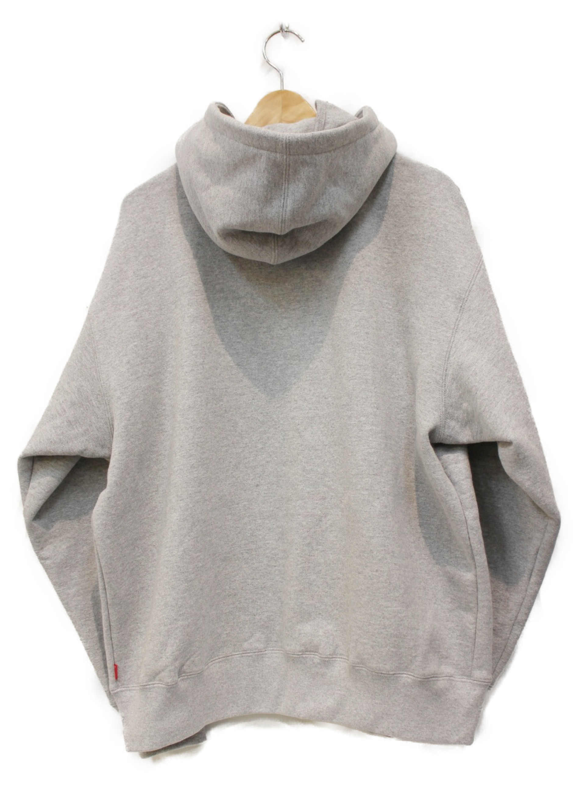 SUPREME (シュプリーム) スモールボックスロゴパーカー グレー サイズ:LARGE Small Box Logo Zip Up Hoodie